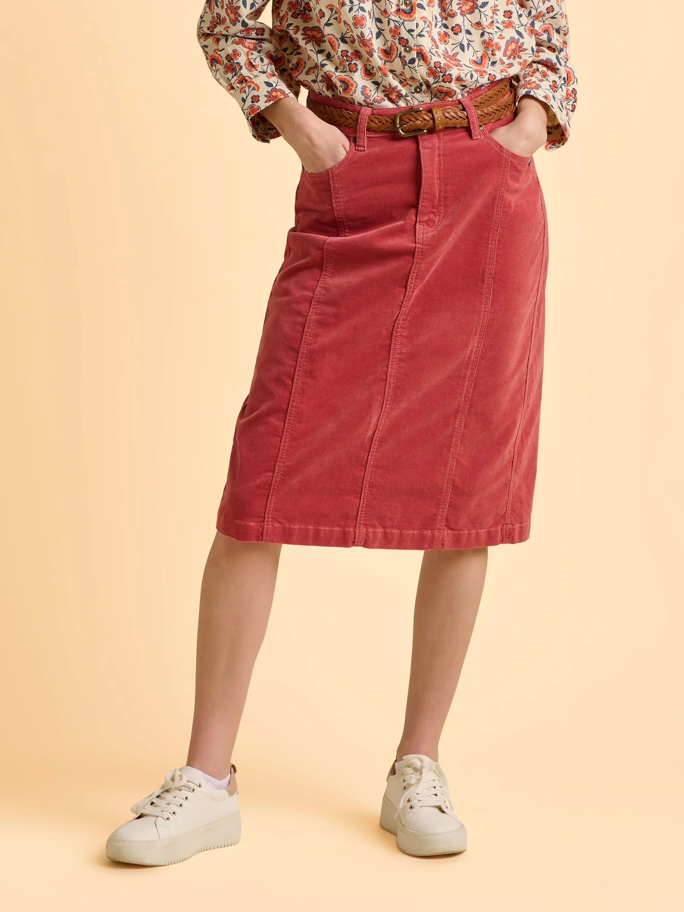 Debbie Cord Skirt - Image 2