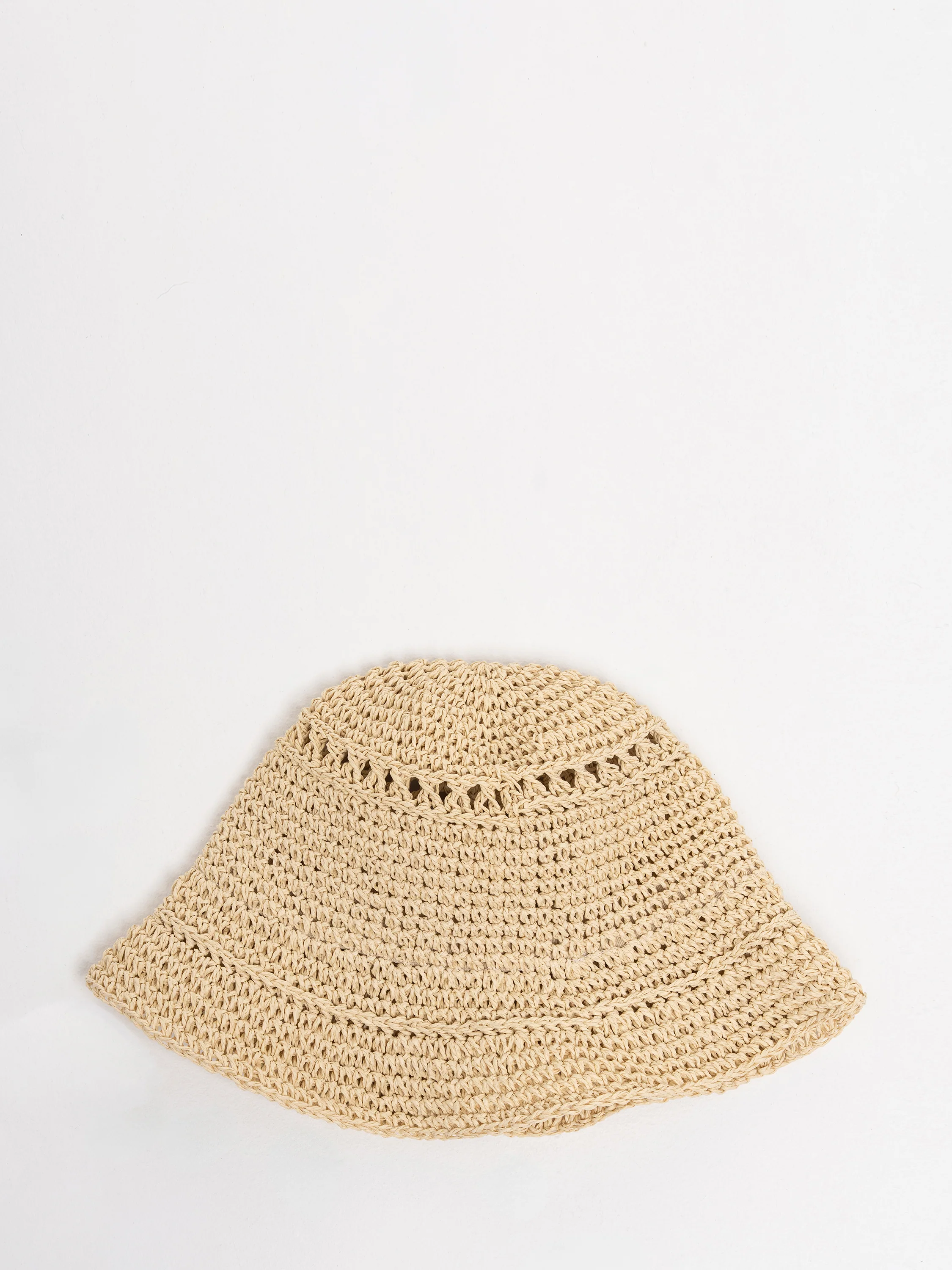 Delph Paper Straw Bucket Hat - Image 3