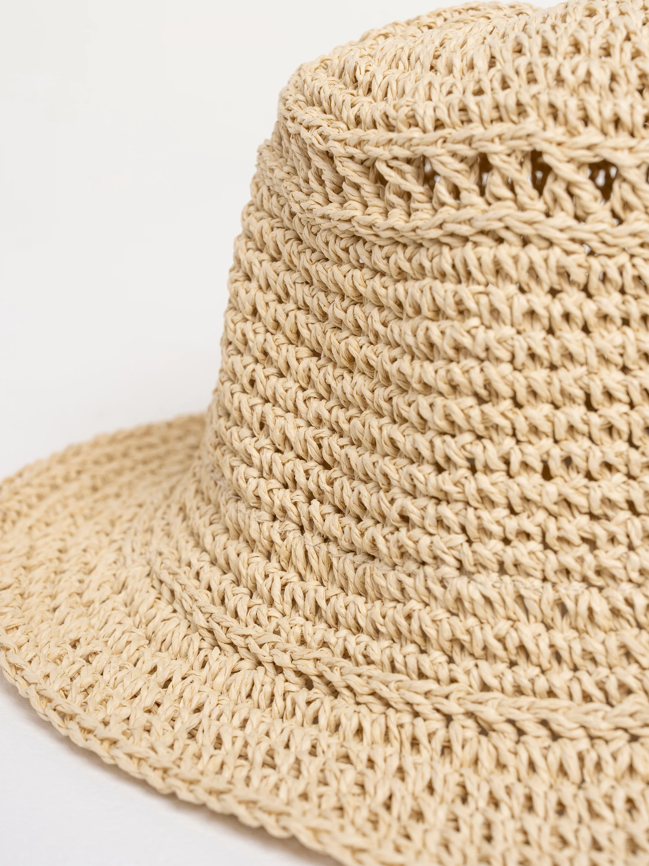 Delph Paper Straw Bucket Hat - Image 5