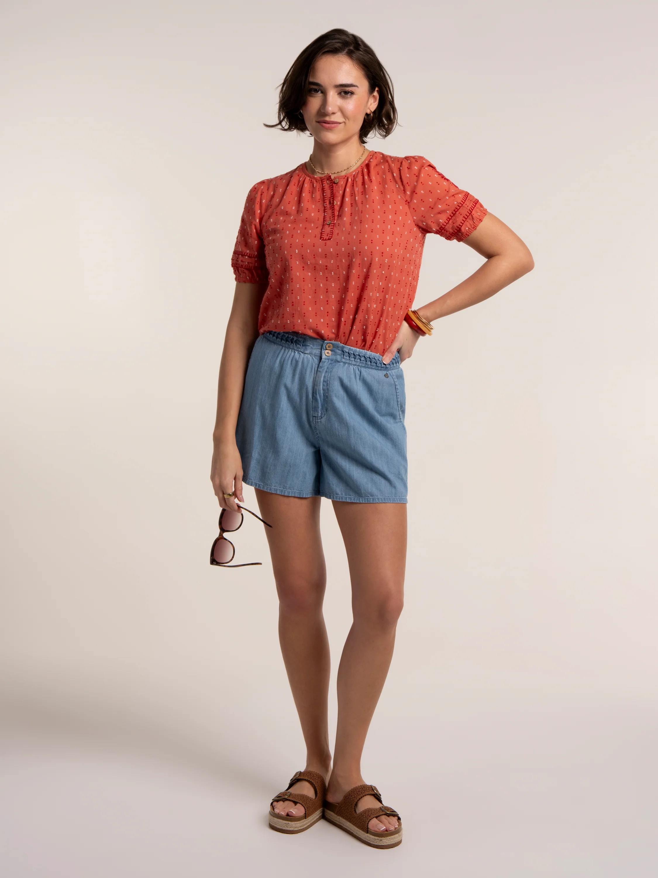 Denim Beach Shorts - Image 7