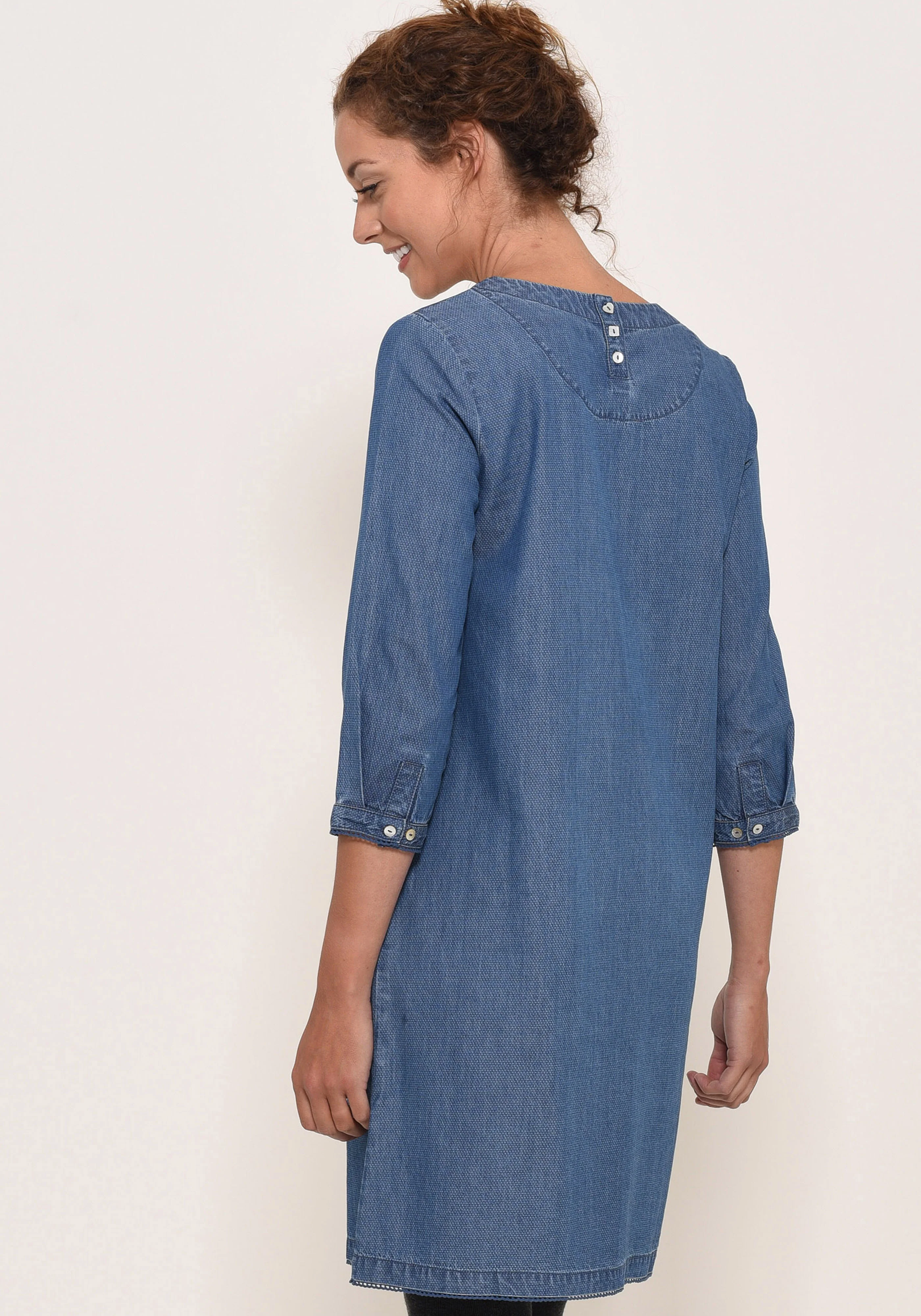 Denim Shift Dress - Image 4