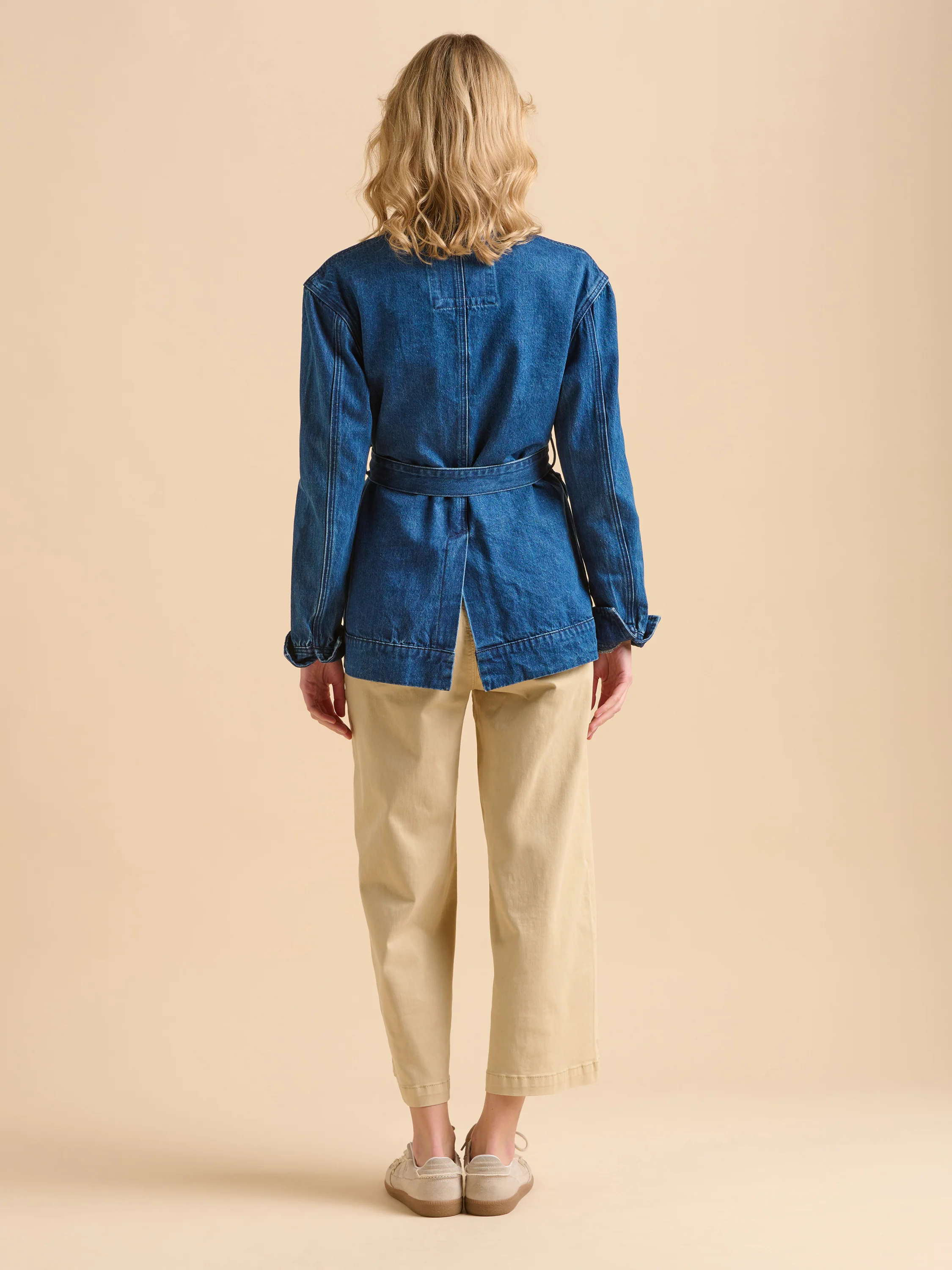 Denim Utility Jacket - Image 4