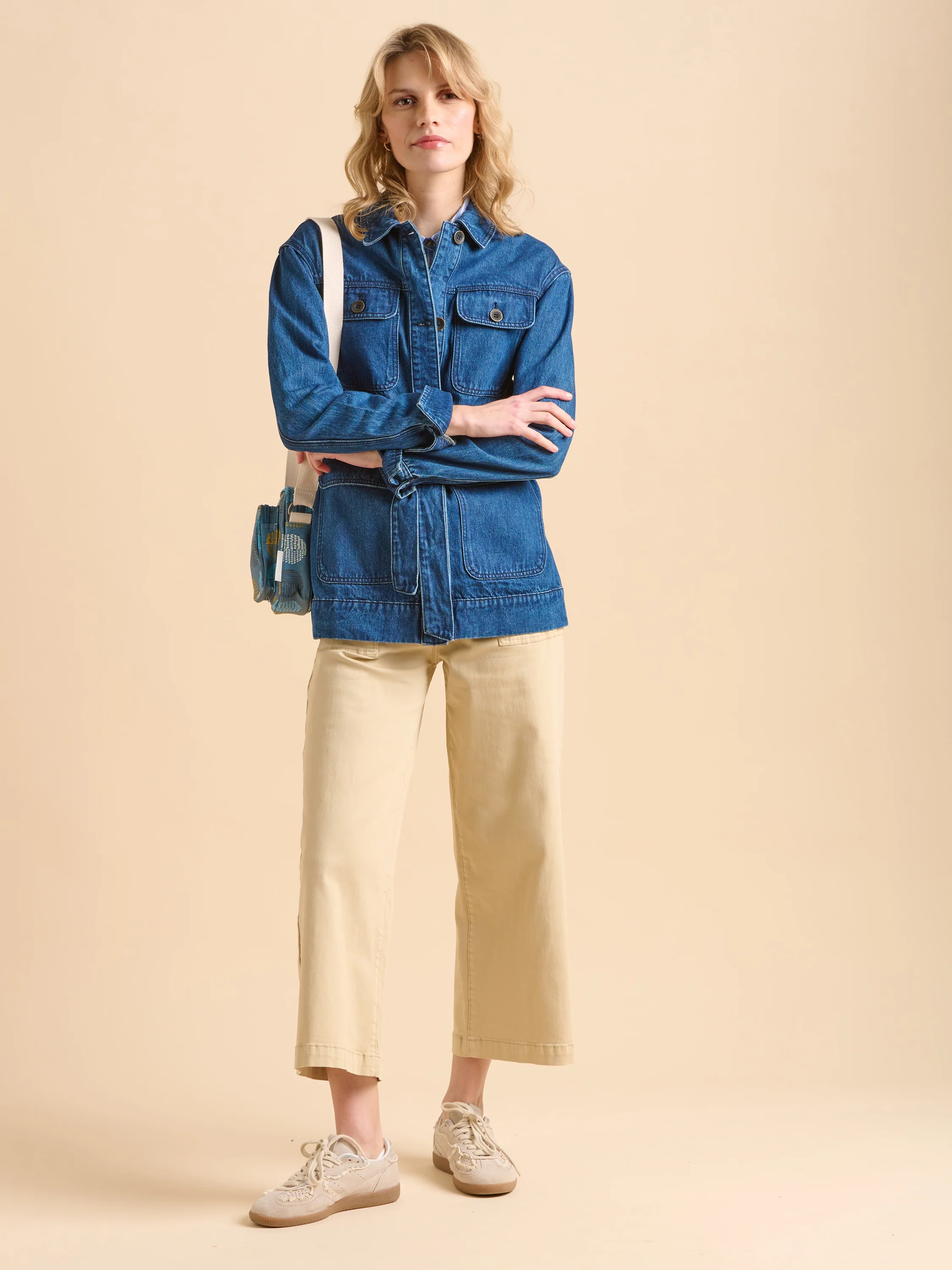 Denim Utility Jacket - Image 6