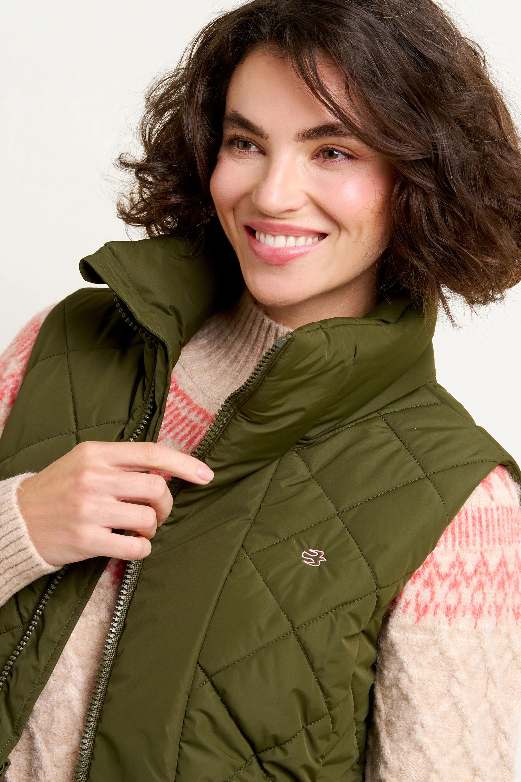 Diamond Longline Gilet - Image 4