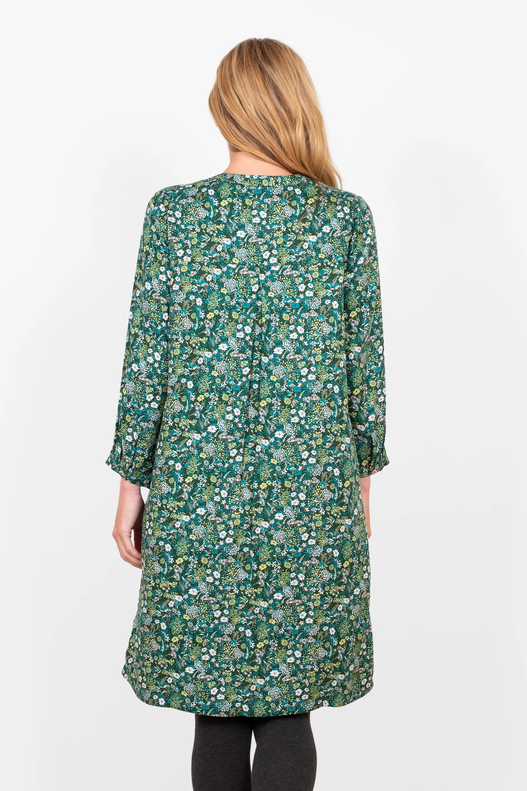 Ditsy Shirt Dress - Image 4