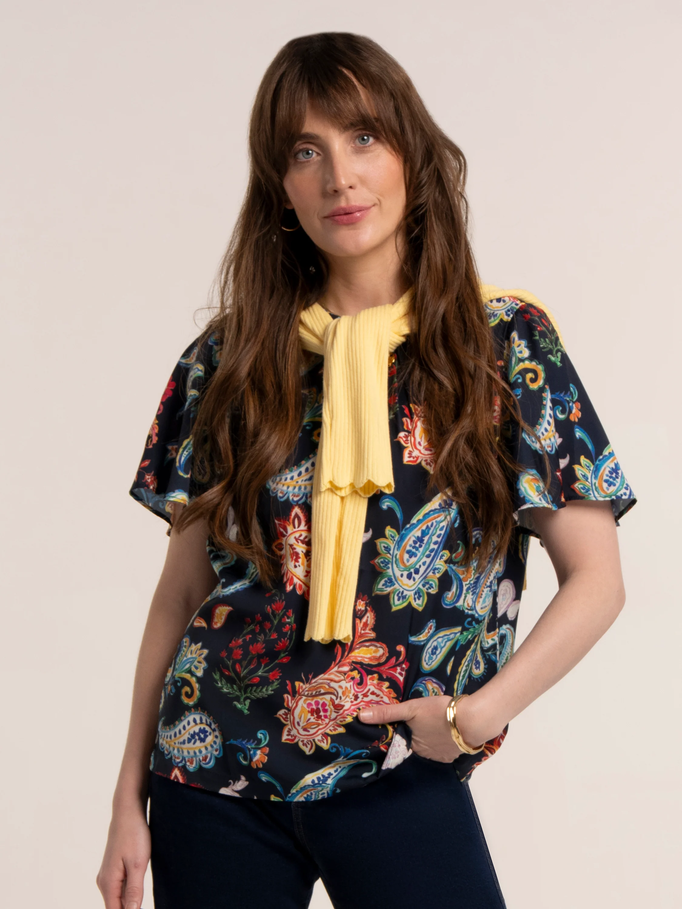 Doa Paisley Blouse - Image 3