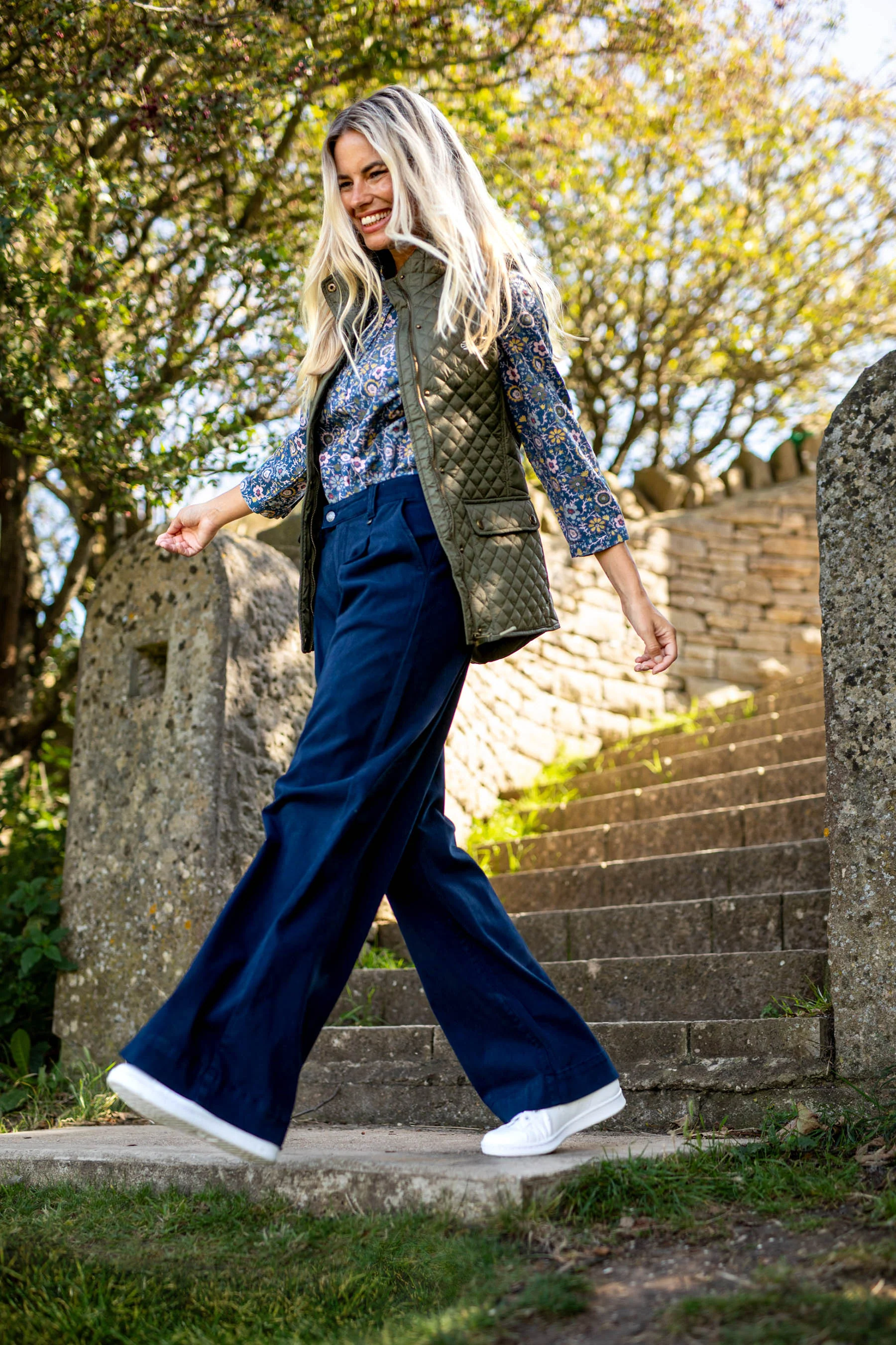 Double Pleat Front Trousers - Image 6