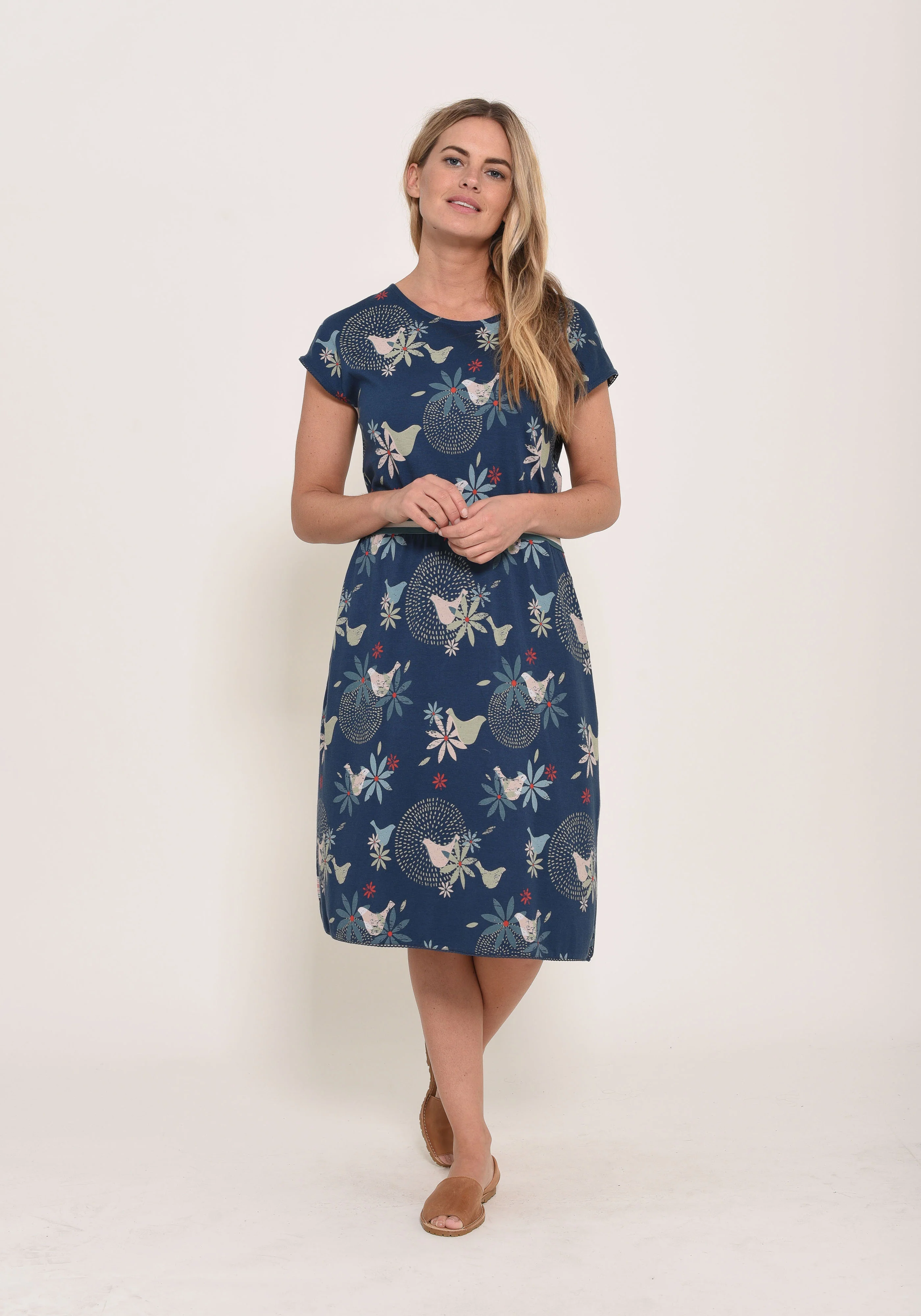 Dove Jersey Dress - Image 3