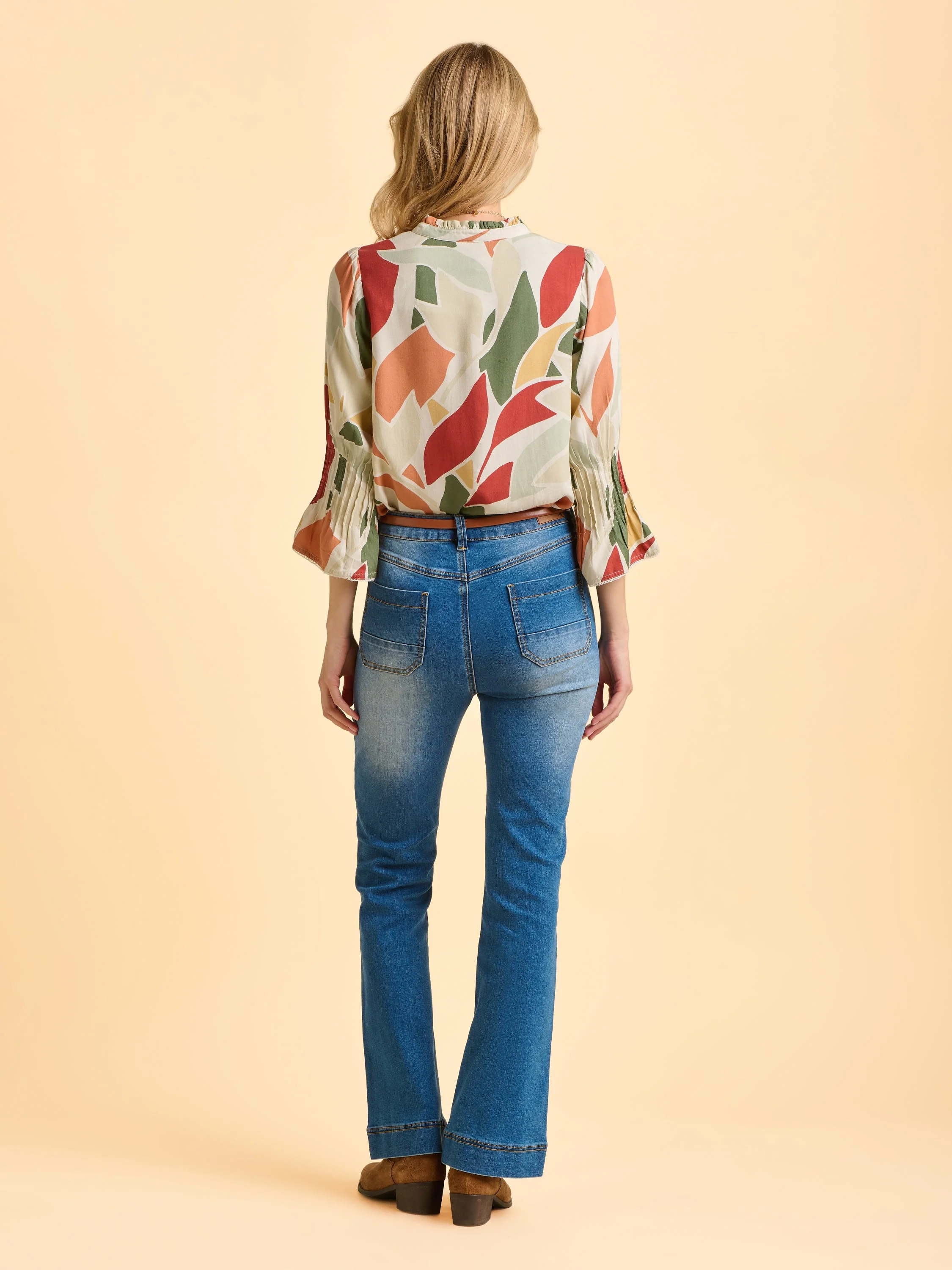 Elva Cream Blouse - Image 5