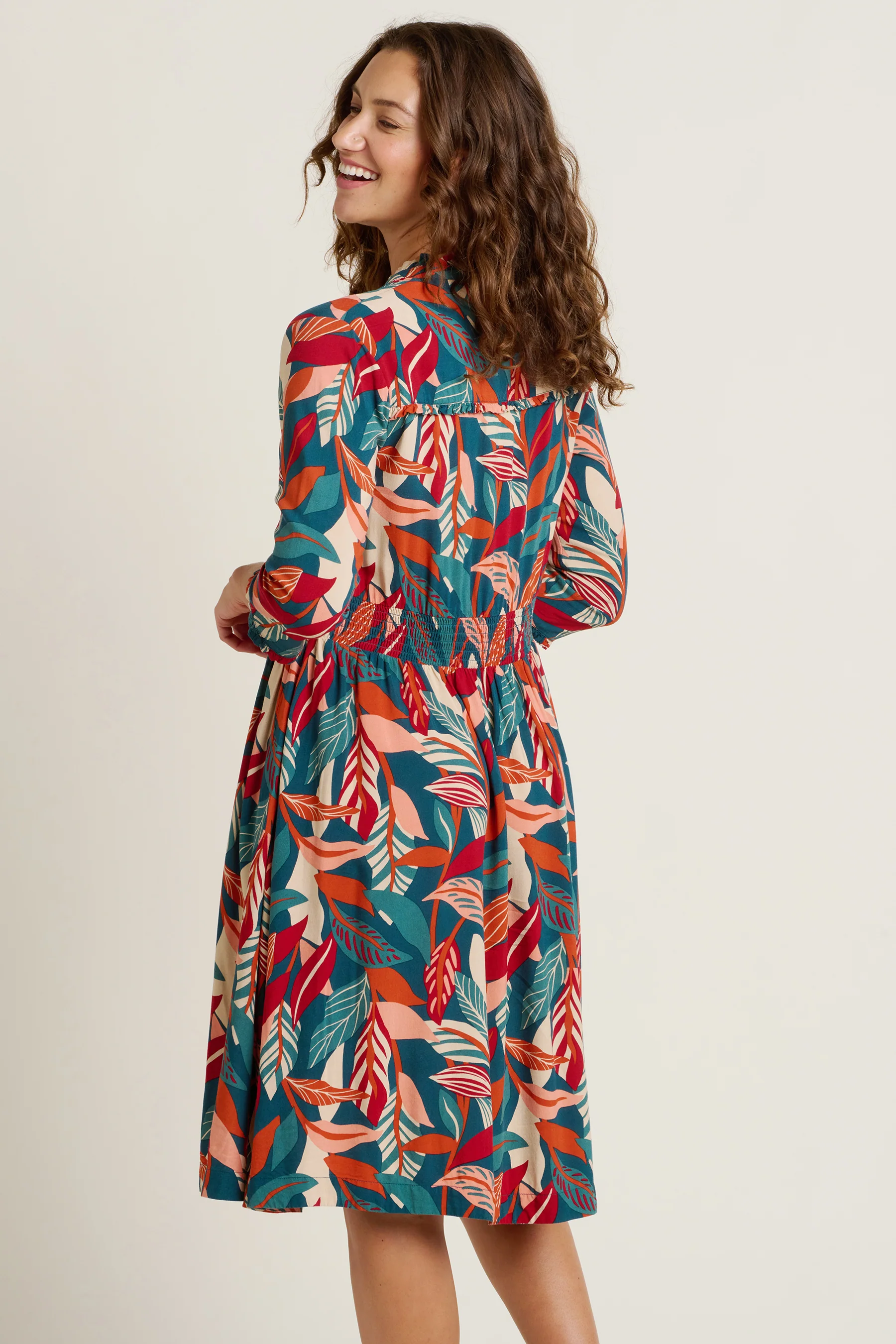Evergreen Leaves Dress - Image 2