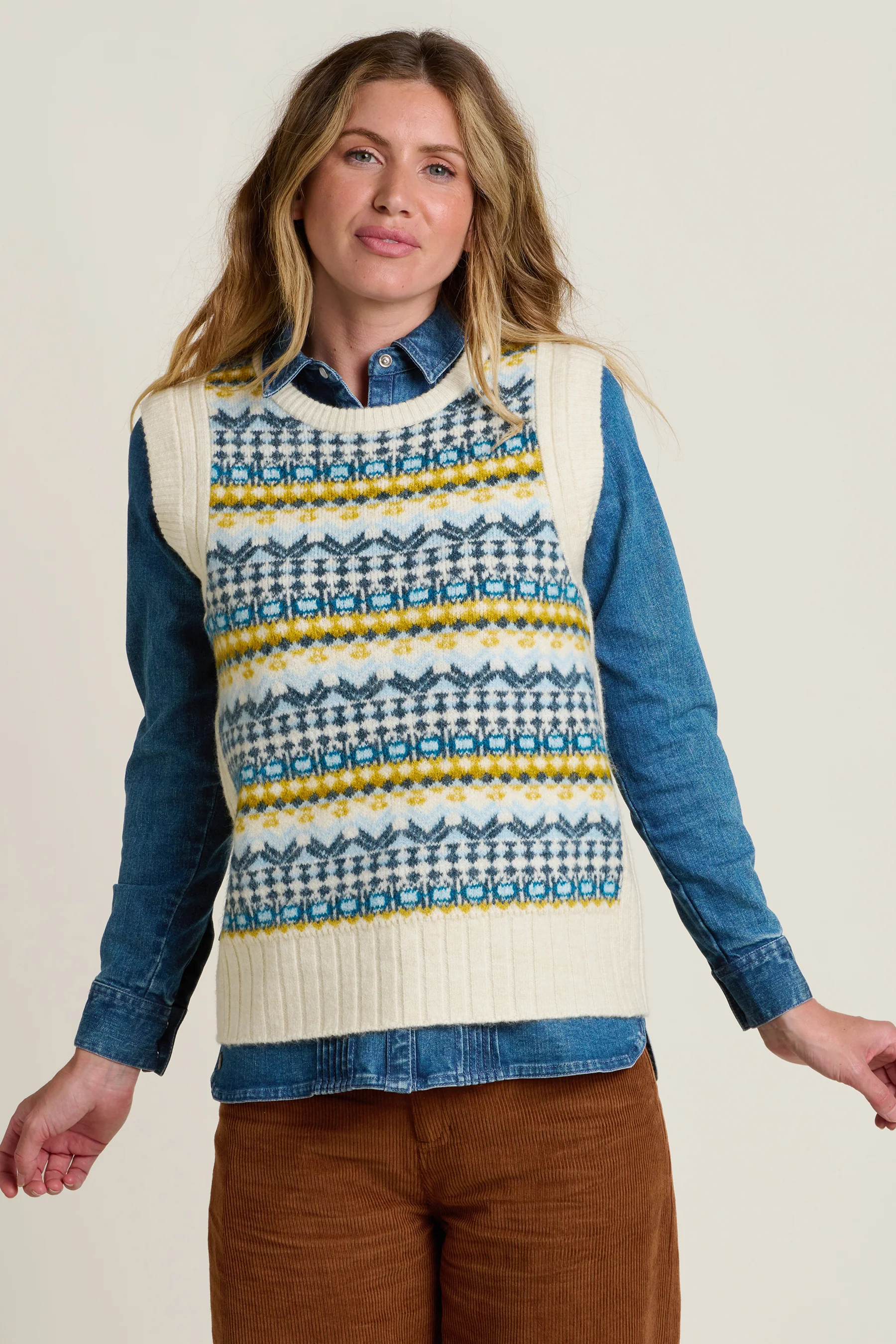 Fairisle Knitted Vest - Image 3