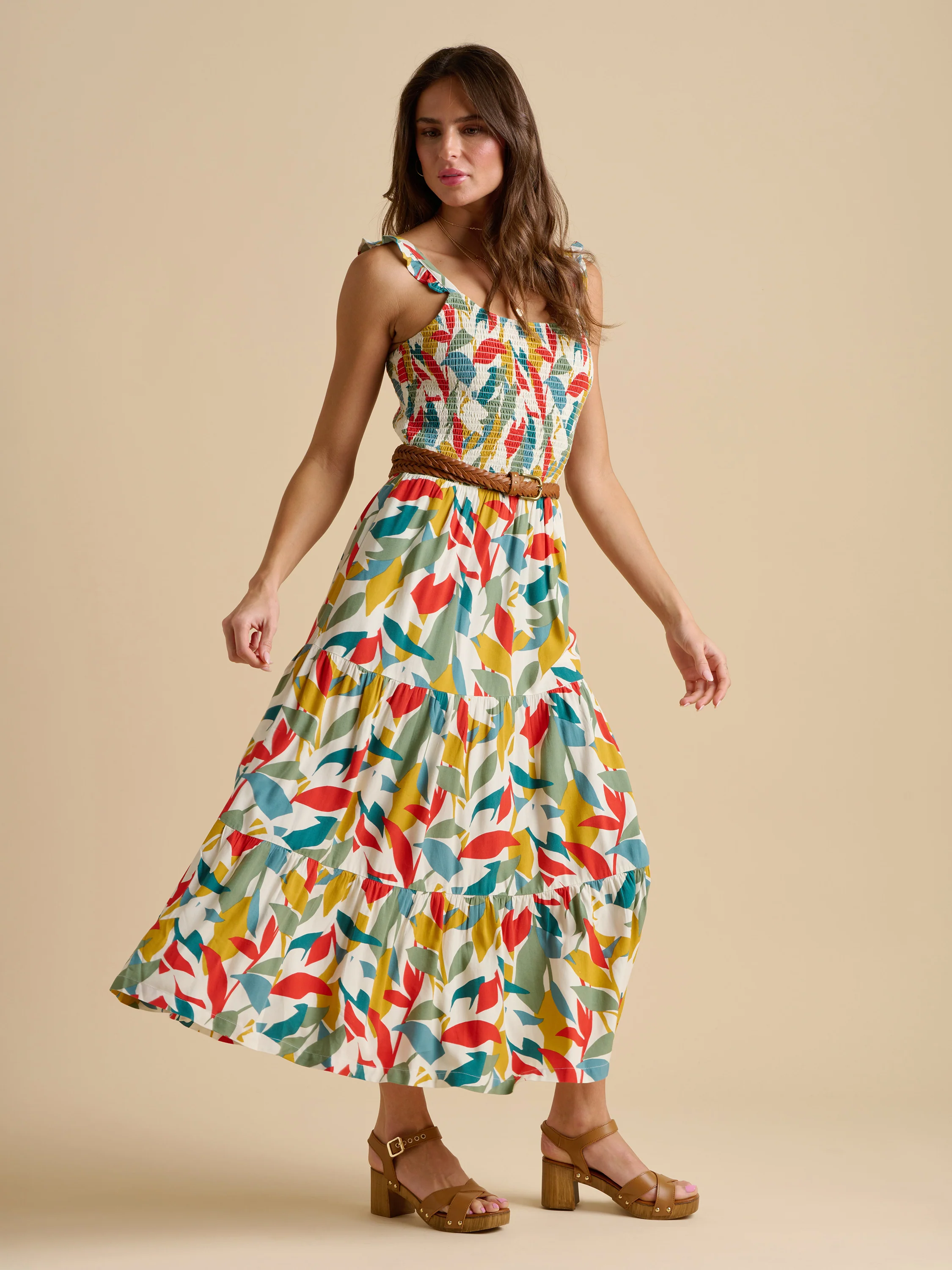 Falling Leaves Maxi Dress - Image 3