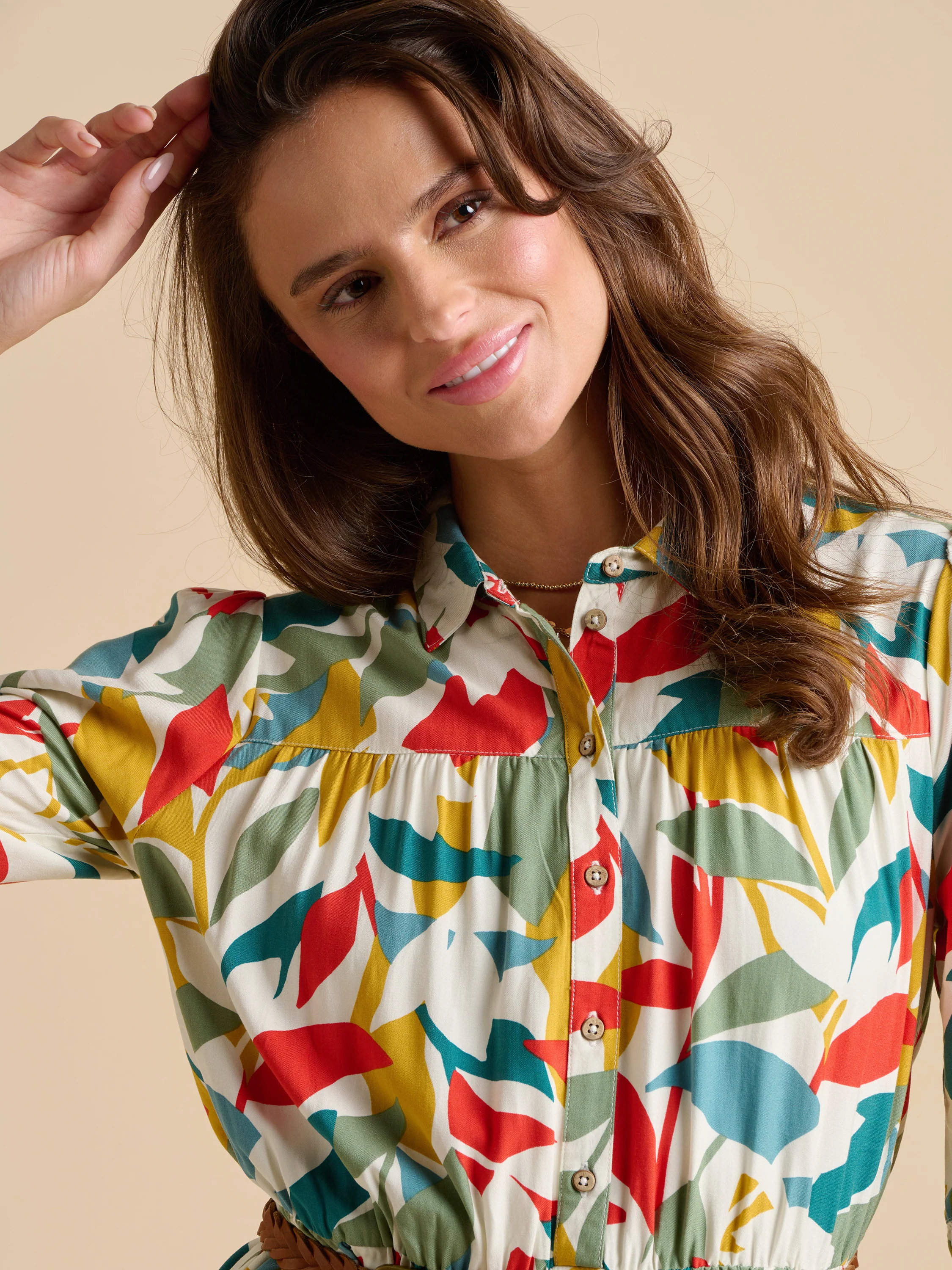 Falling Leaves Midi Dress - Image 2