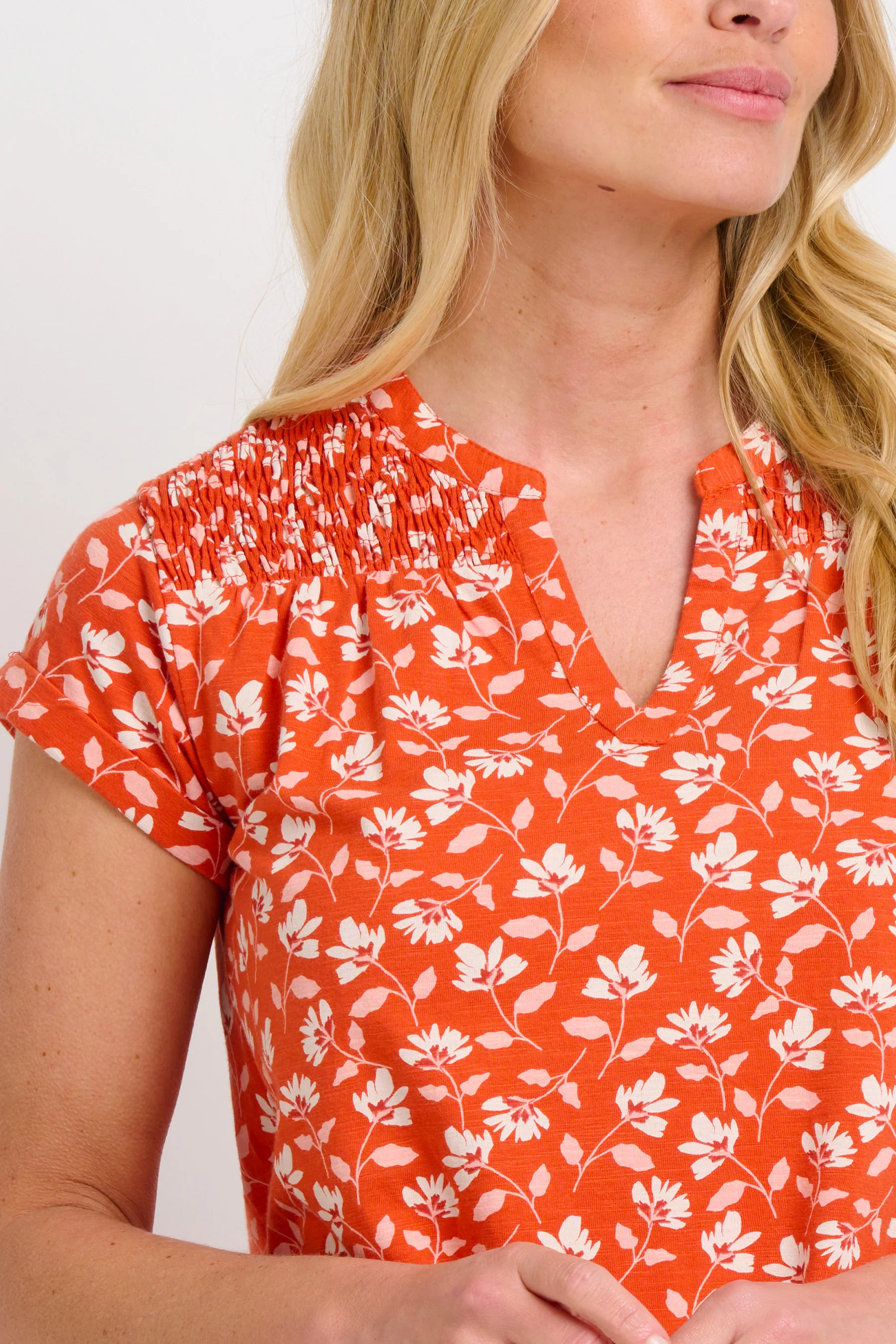 Floating Floral Blouse - Image 3
