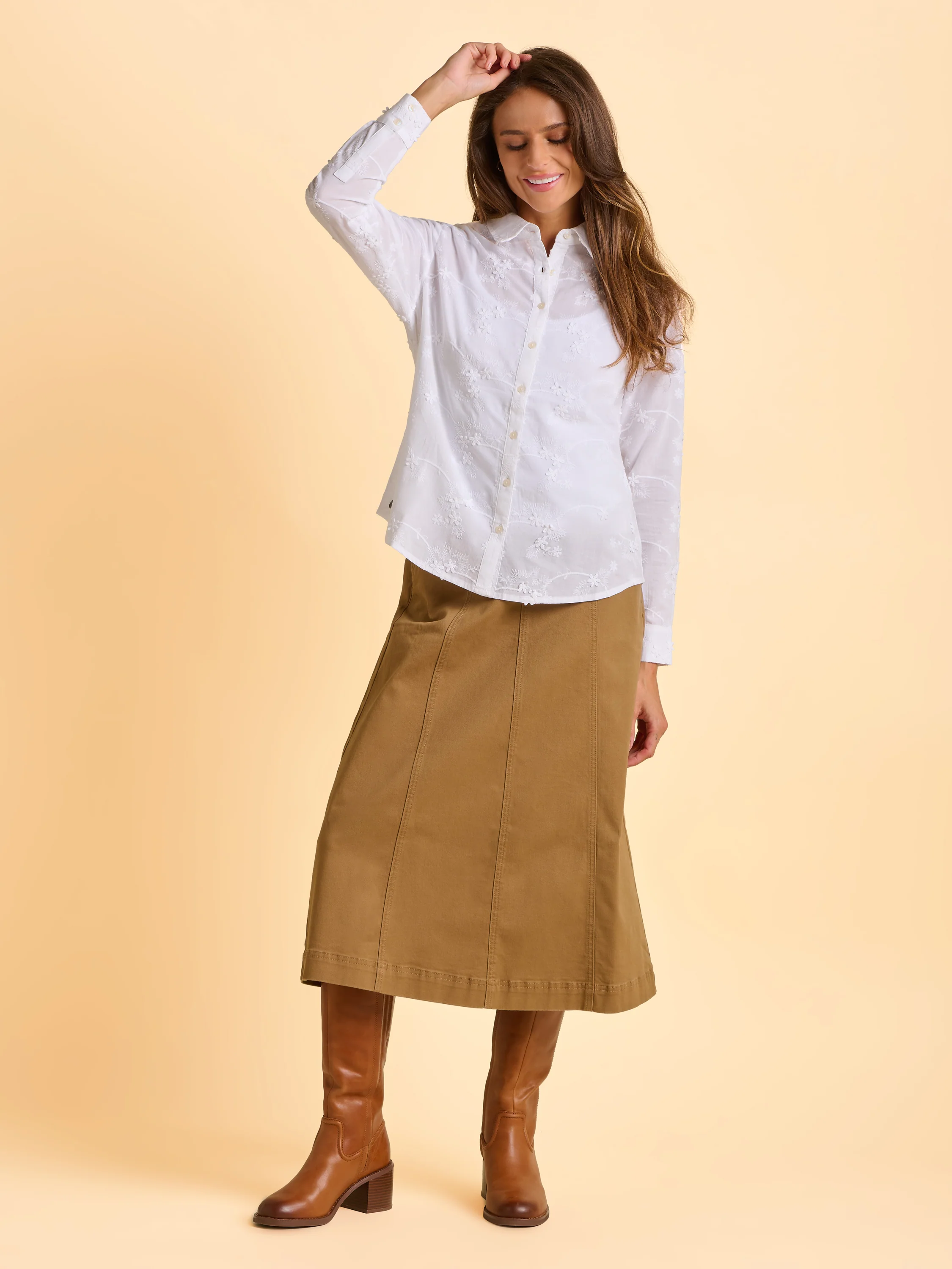Flora Embroidered Blouse - Image 6