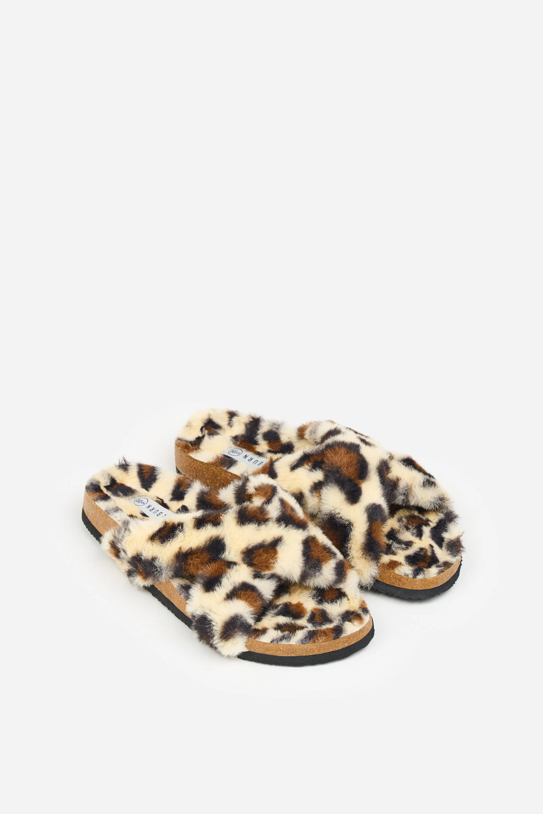 Fluffy Leopard Slippers - Image 2