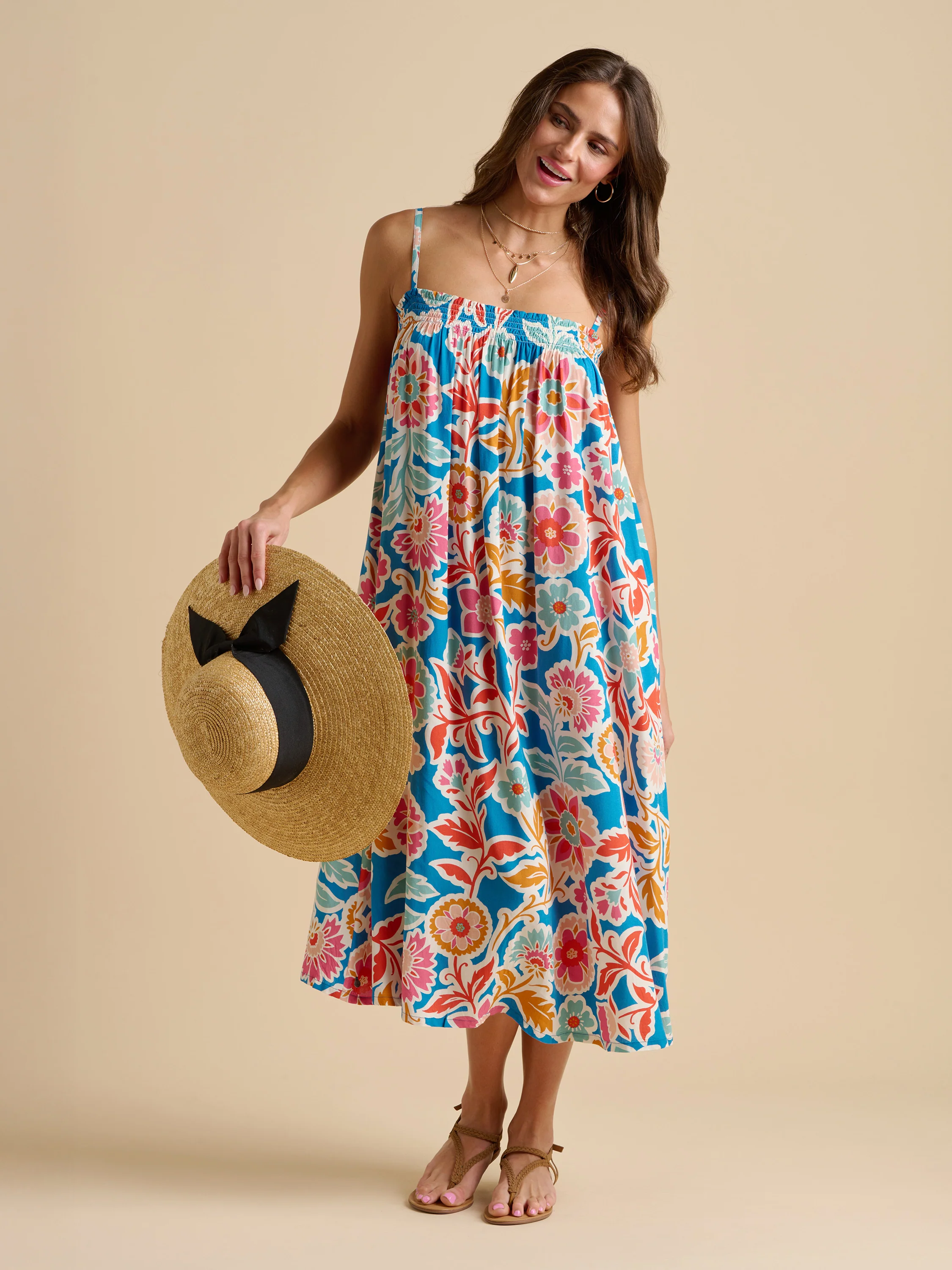 Full Bloom Midi Dress - Image 4