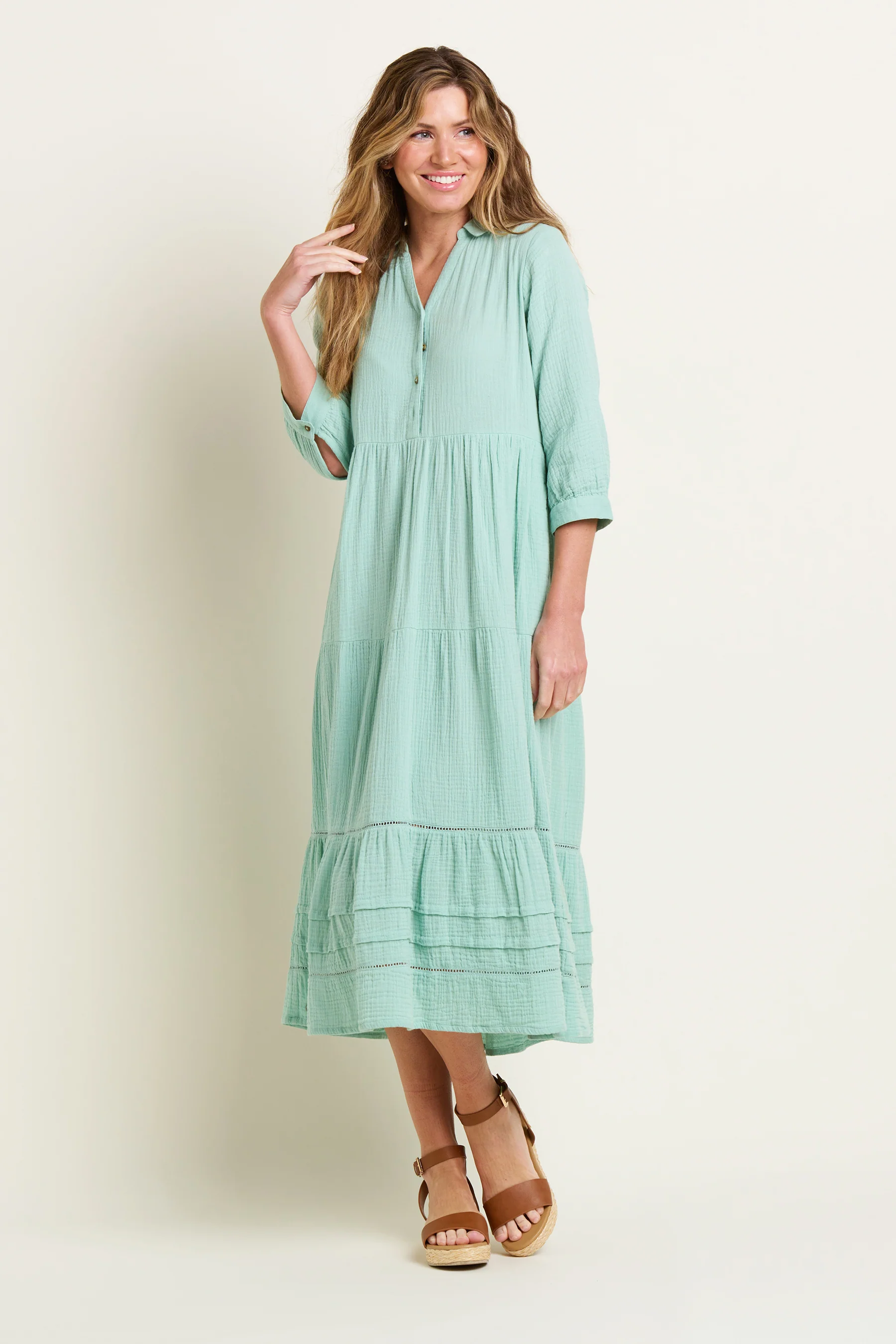 Green Erica Maxi Dress - Image 2