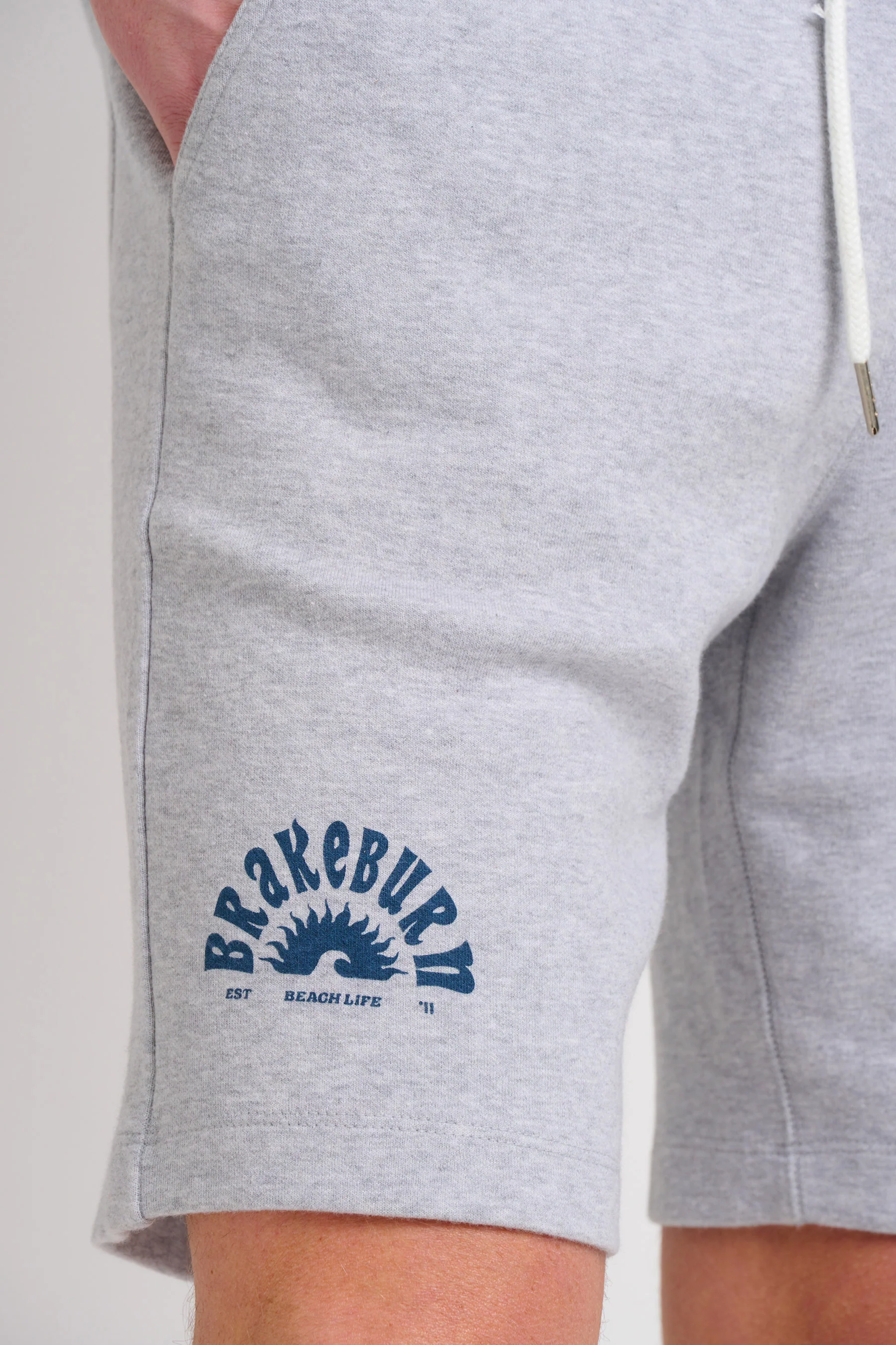 Grey Jogger Shorts - Image 4
