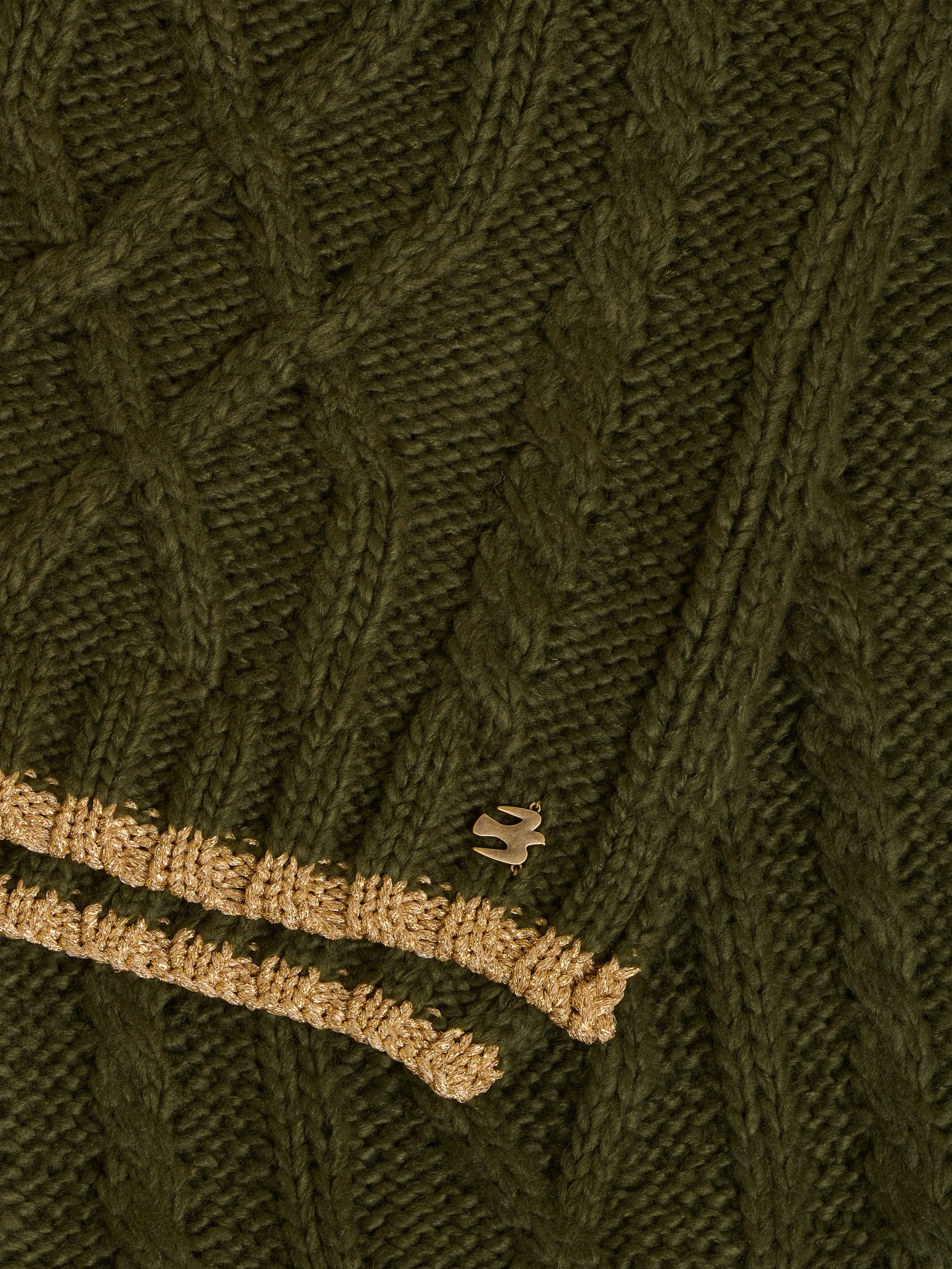 Heather Knitted Scarf - Image 3