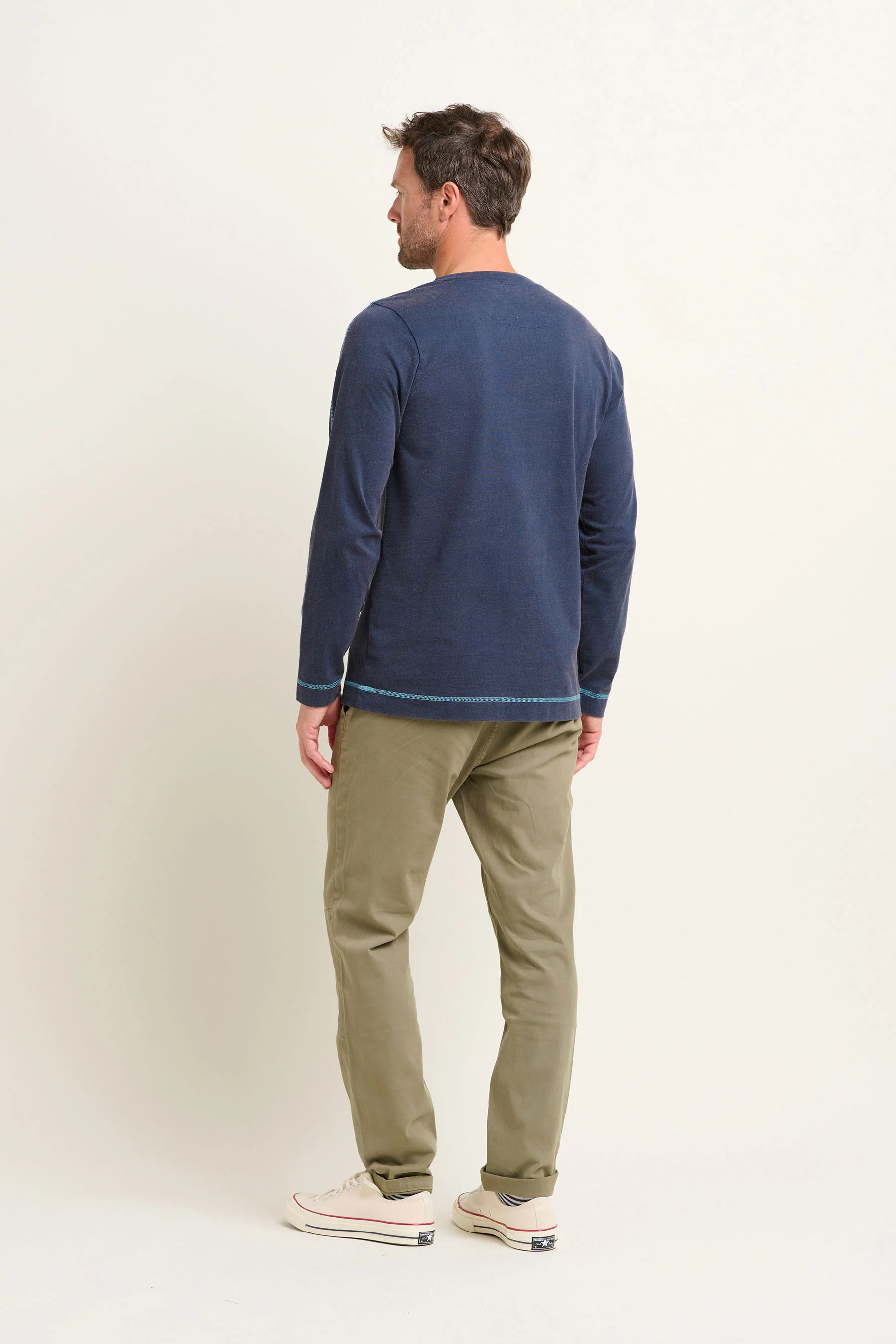 Henley Long Sleeve Tee - Image 4