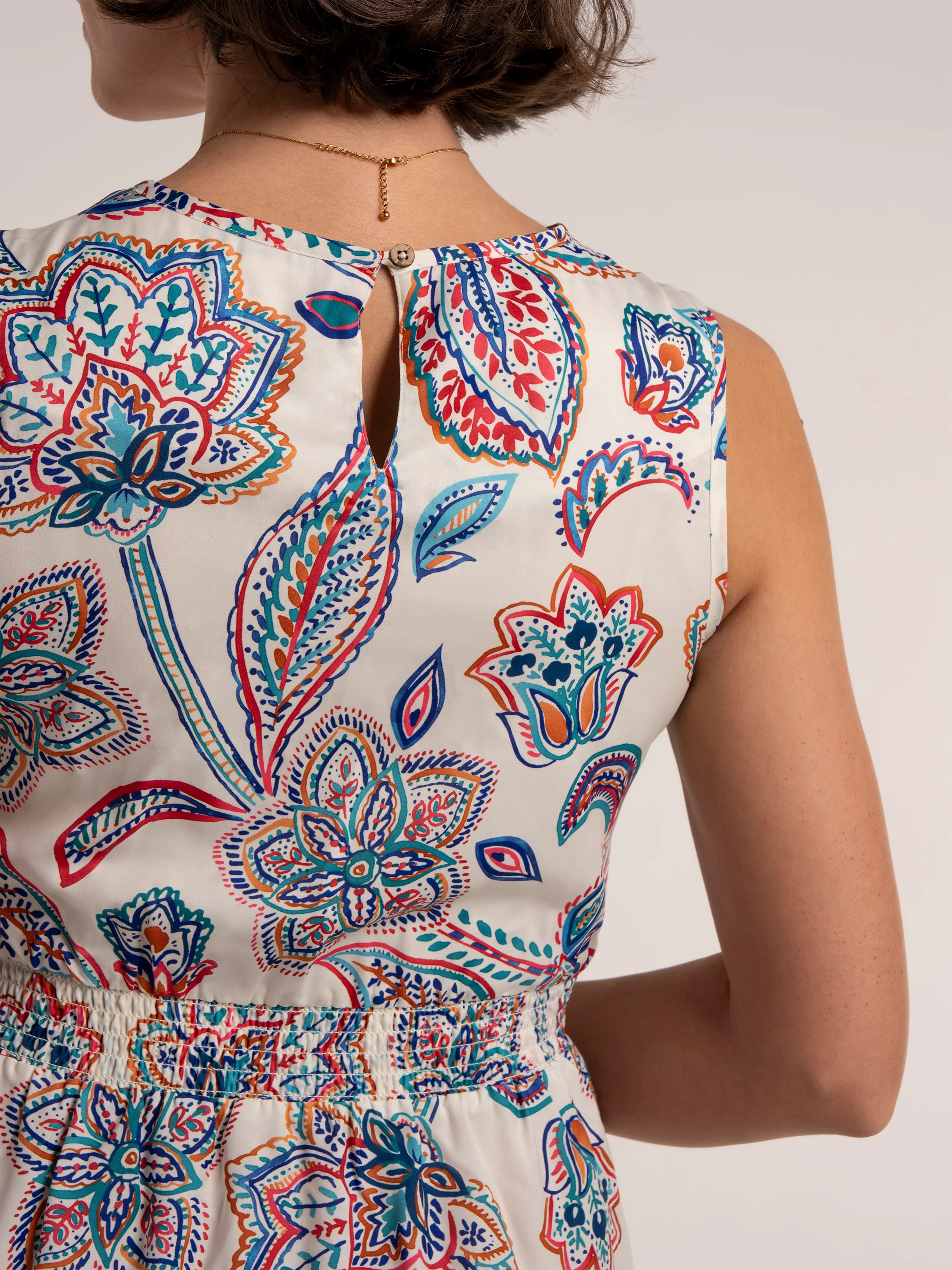 Ioanna Paisley Midi Dress - Image 5