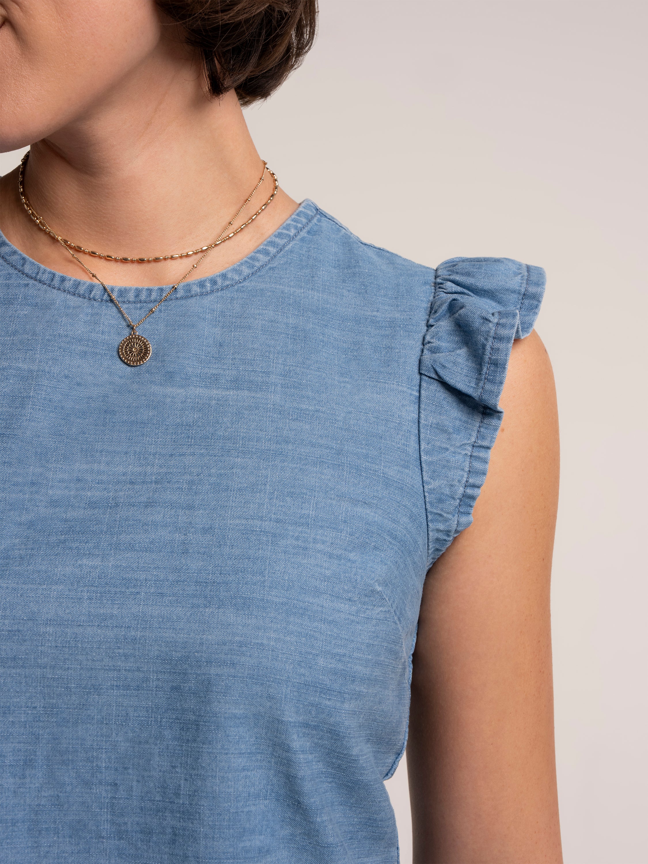 Ipanema Denim Blouse - Image 3