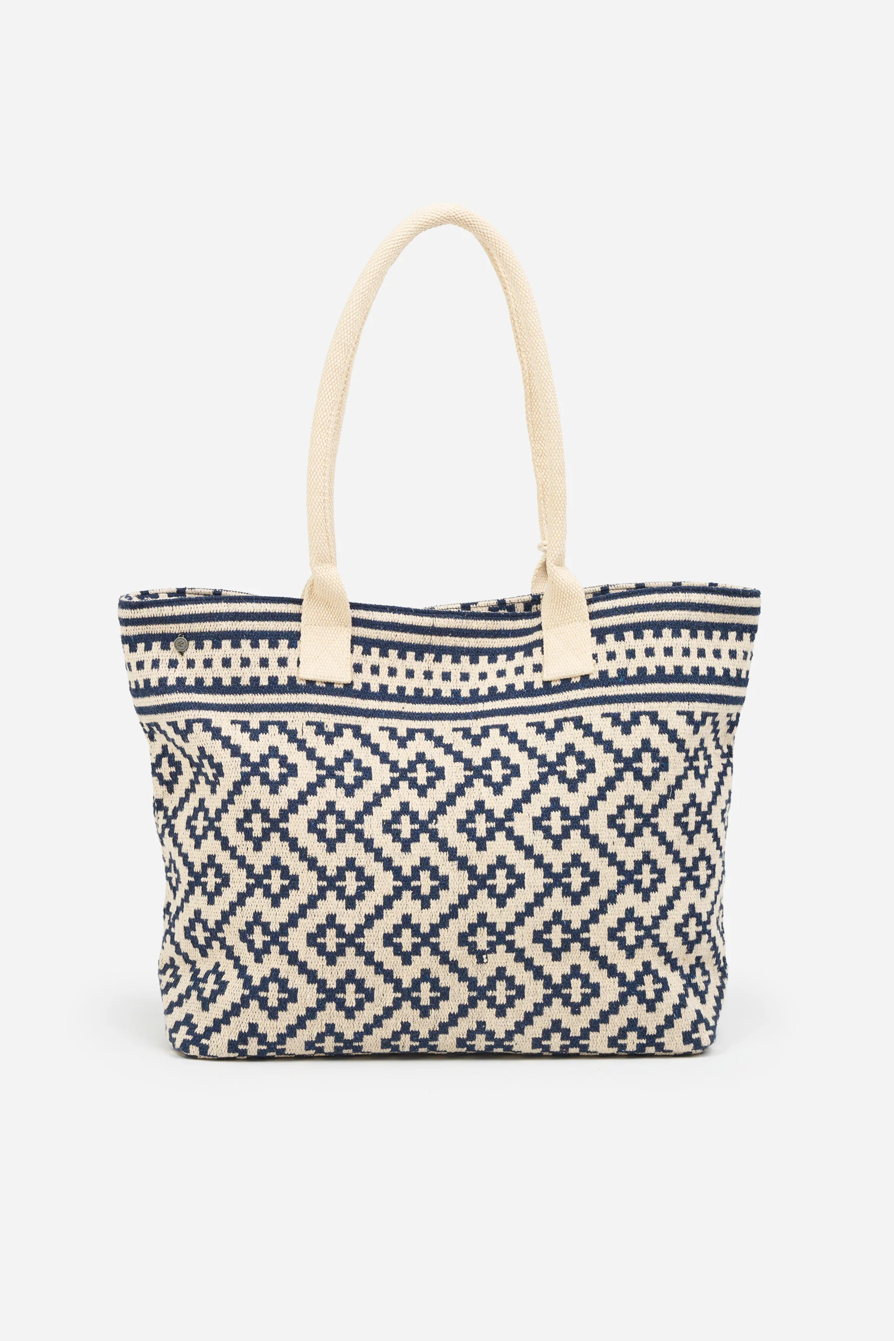 Jacquard Beach Bag - Image 6