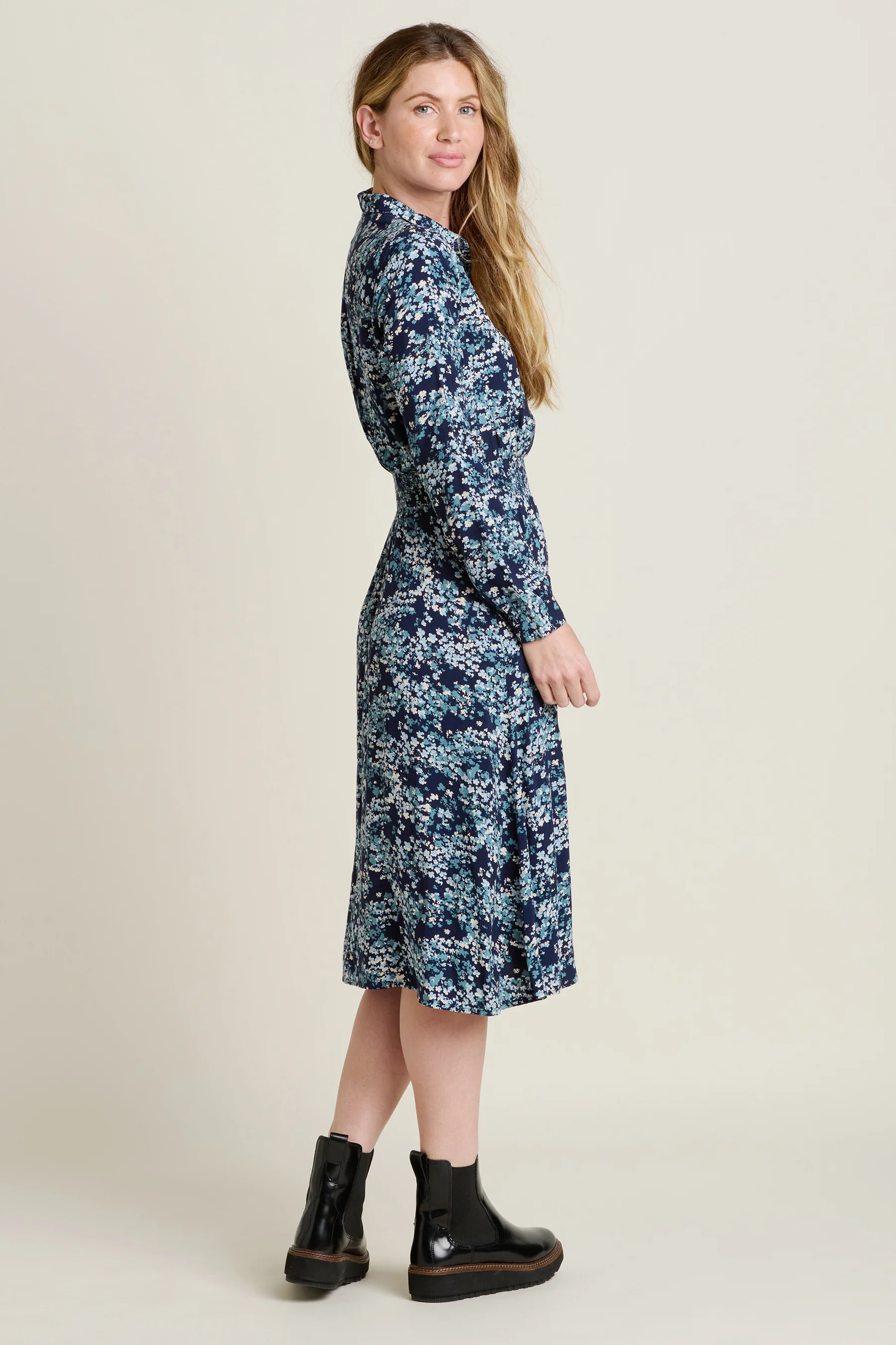Jasmine Midi Shirt Dress - Image 2