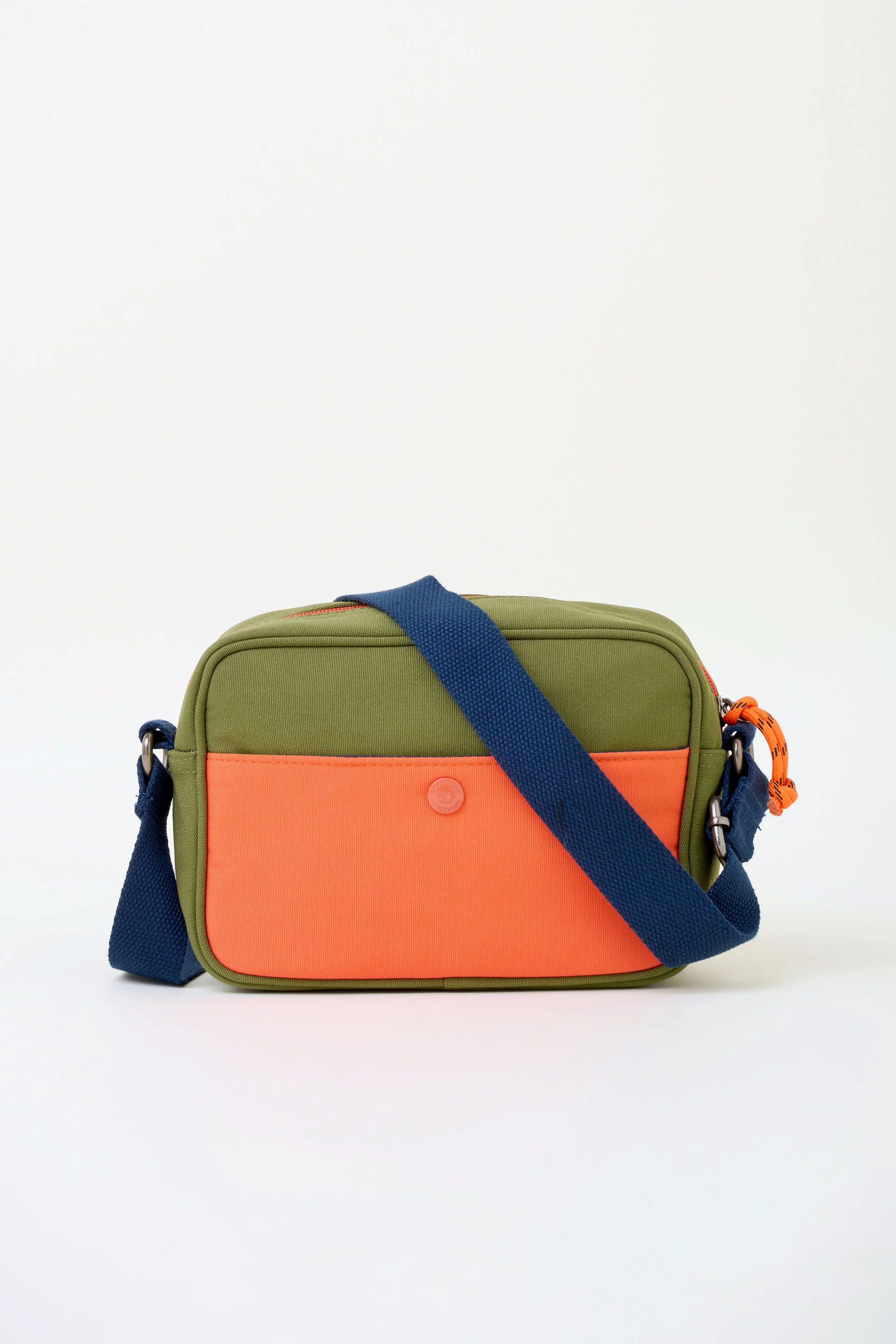 Khaki Medium Camera Cross Body Bag - Image 4