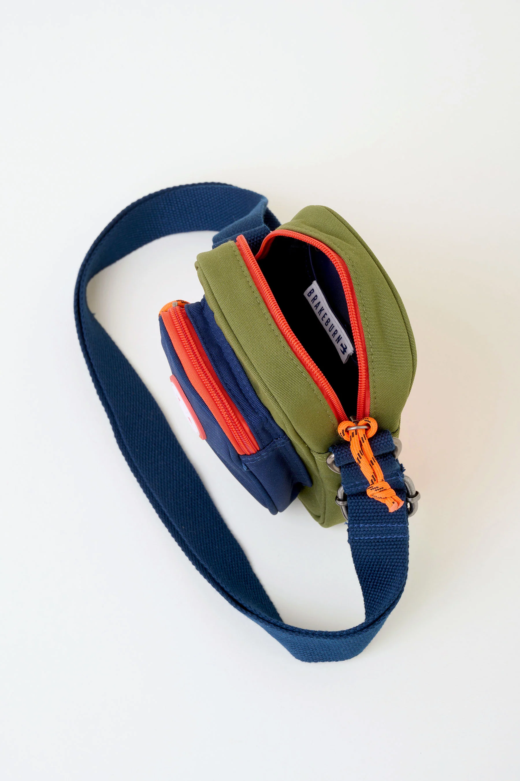 Khaki Small Pouch Cross Body Bag - Image 4