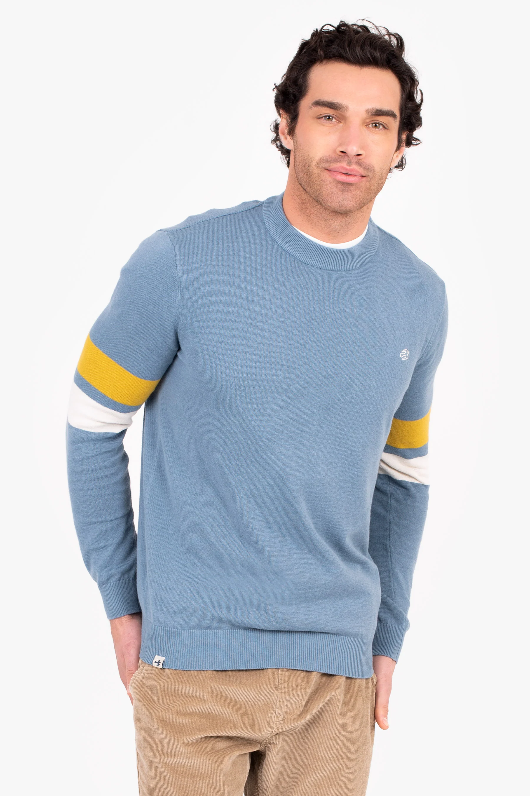 Knitted Crew Neck Sweater - Image 2