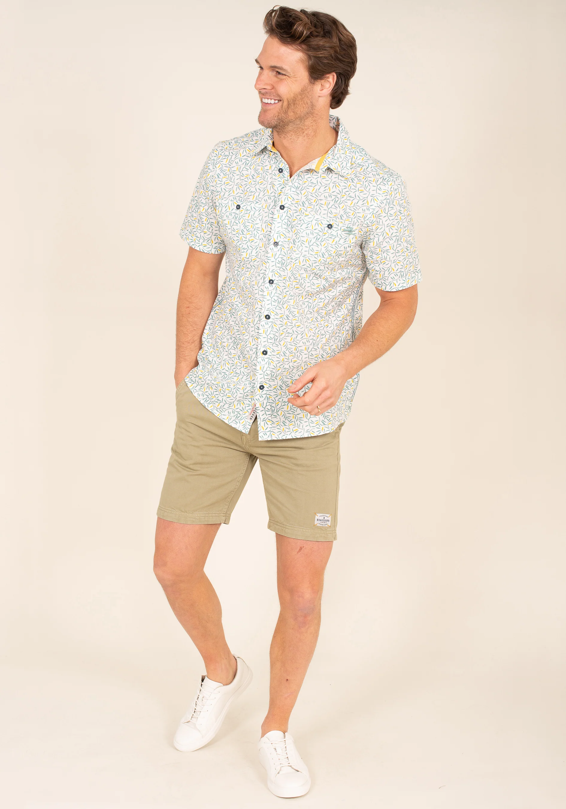 Leaf Print Shirt - Image 4