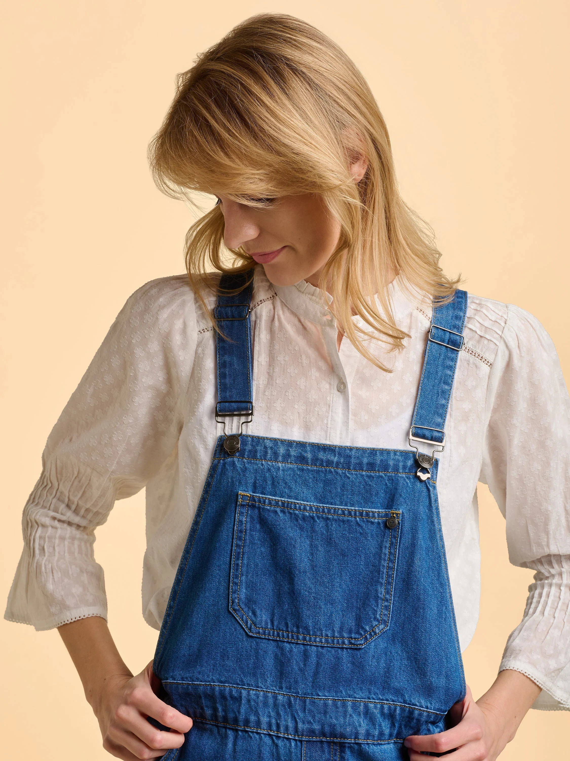 Leia Denim Dungarees - Image 5
