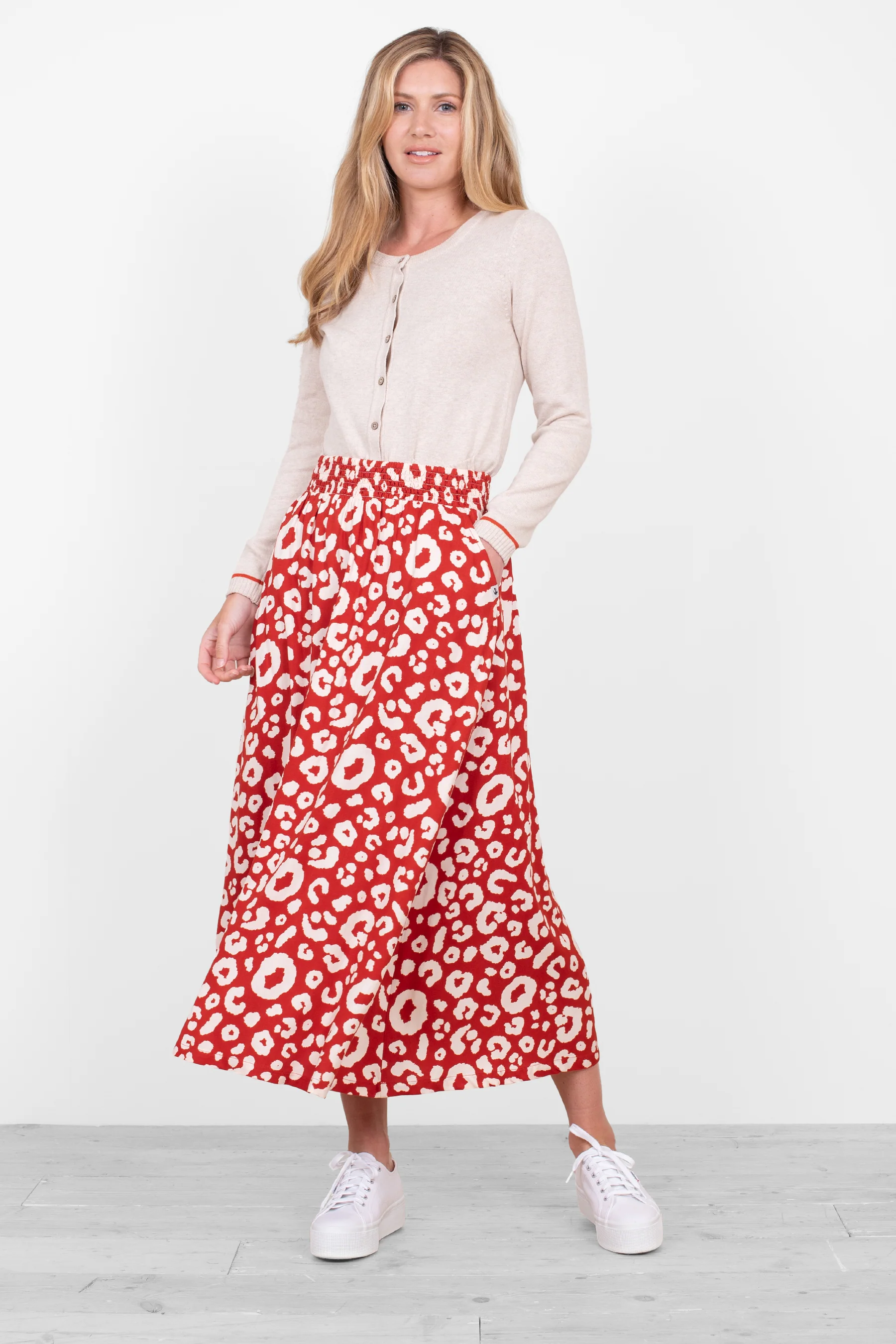 Leopard Midaxi Skirt - Image 3