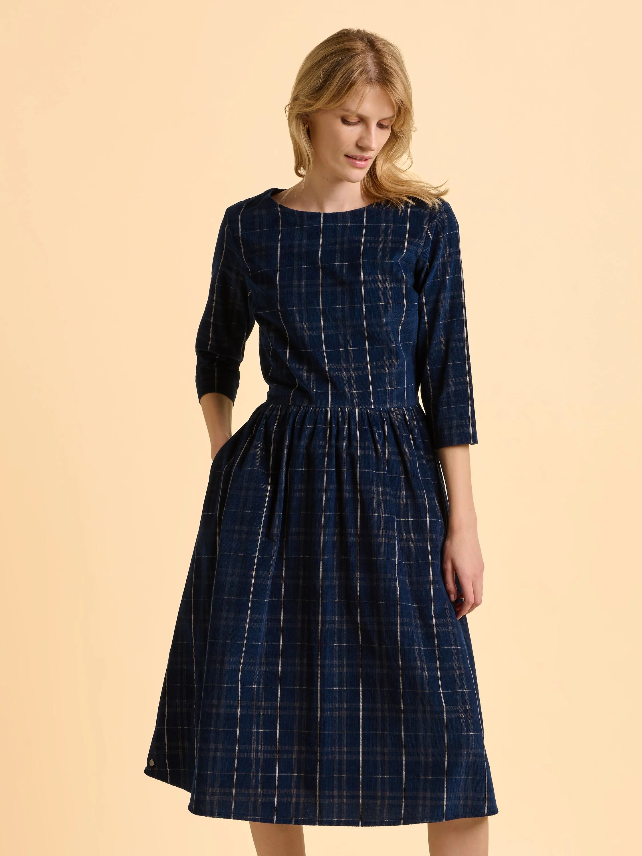 Lilliput Cord Midi Dress - Image 2