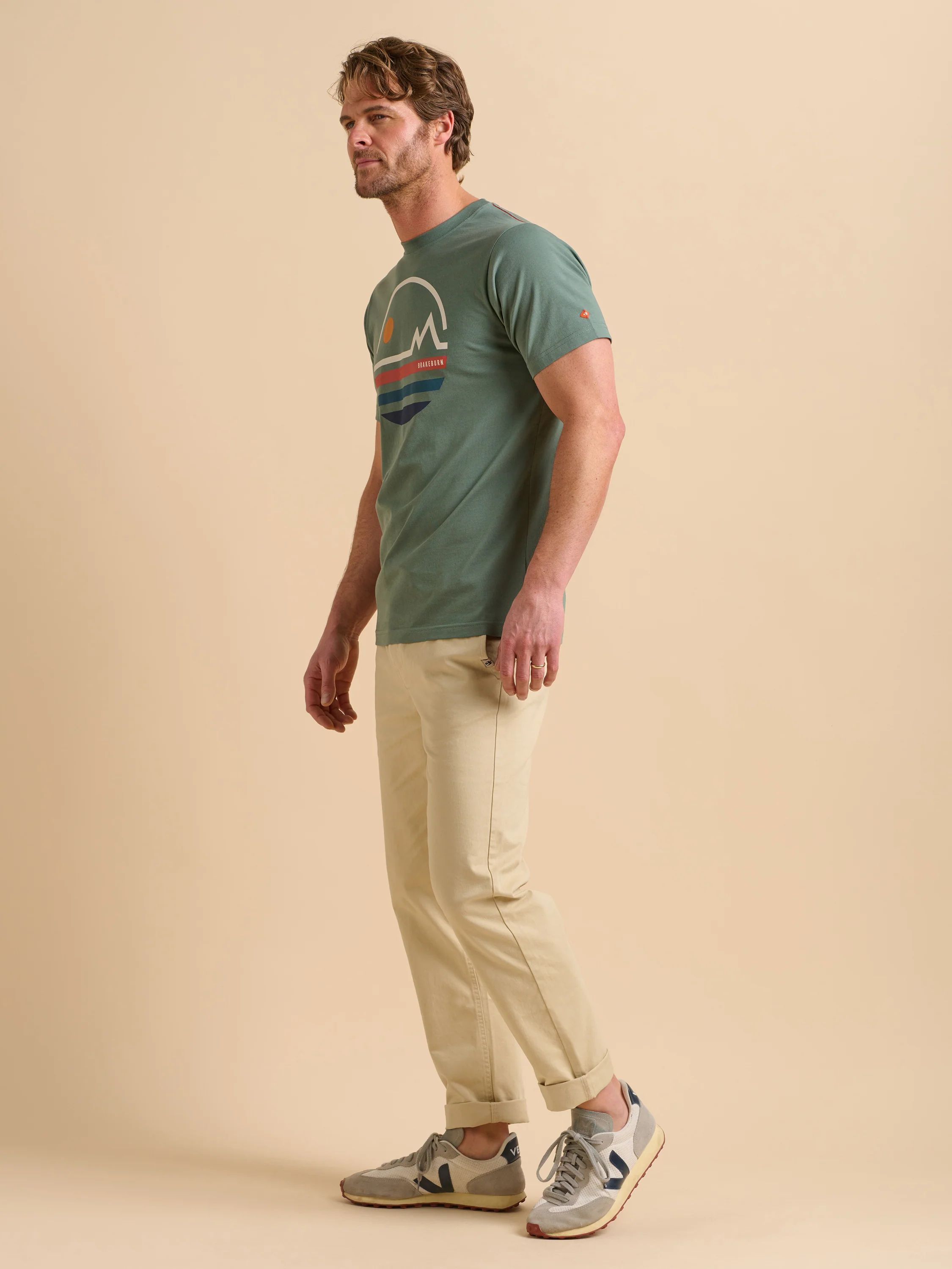 Linear Mountains Tee - Image 3