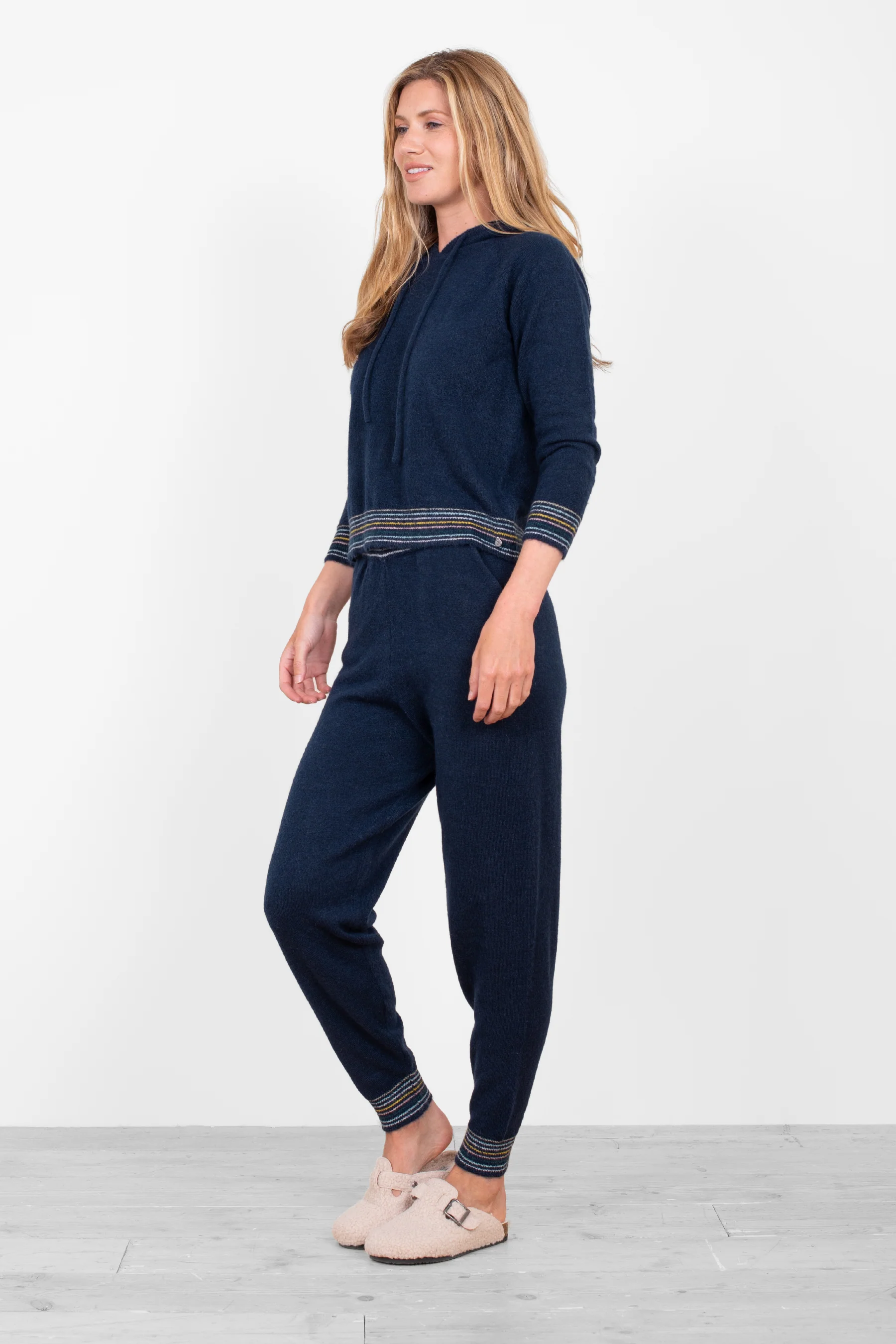 Lounge Knitted Hoodie - Image 4