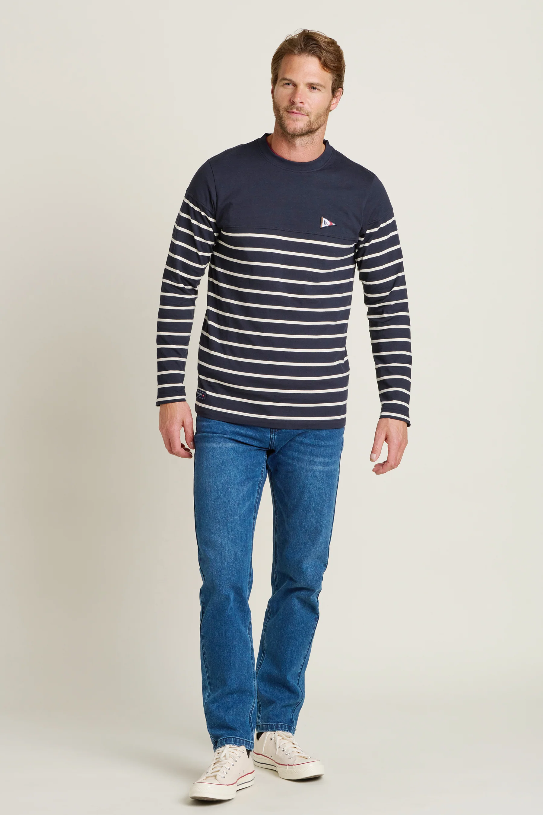 Ls Stripe Tee - Image 4