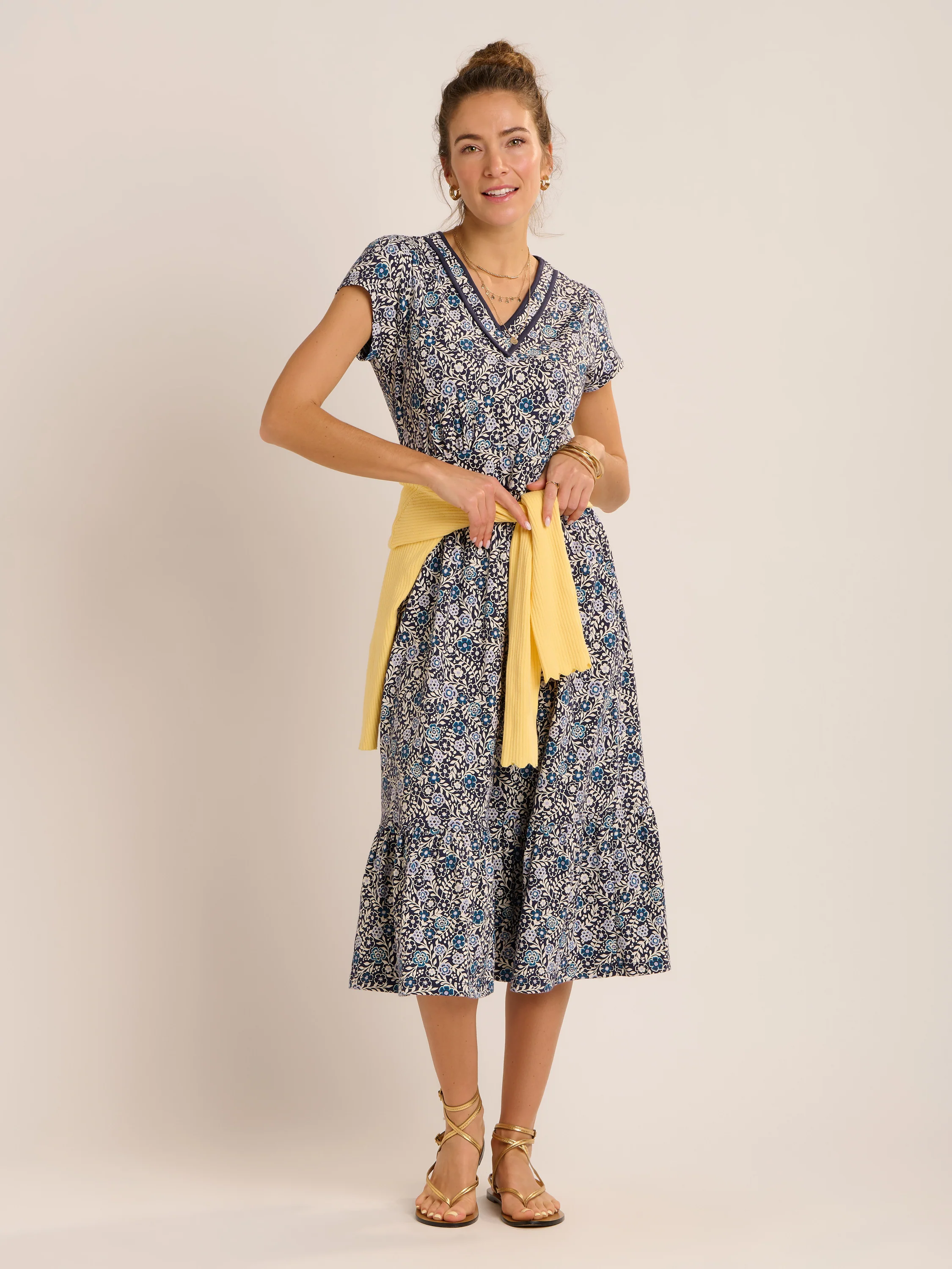 Lucia Jersey Midi Dress - Image 6