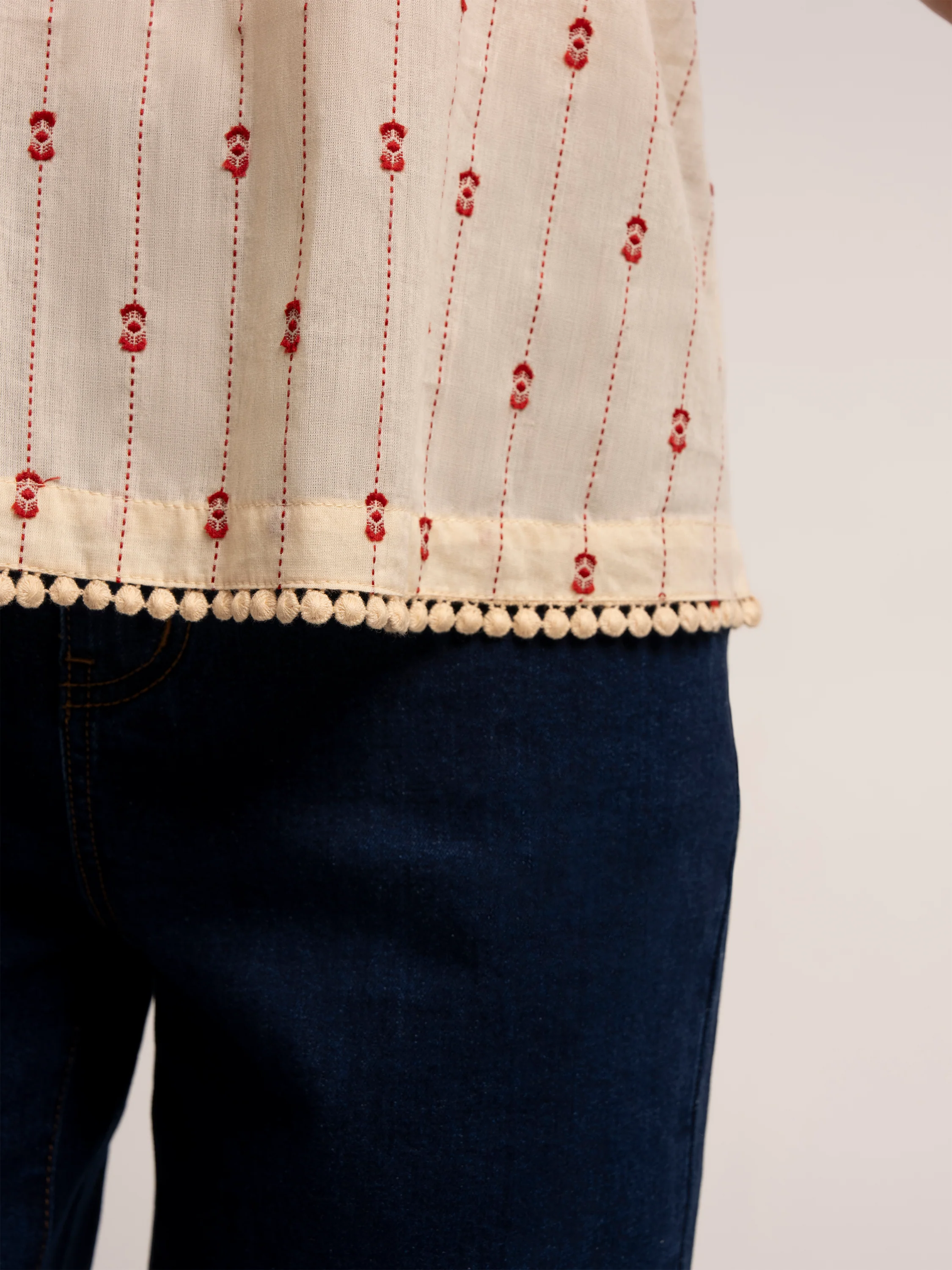 Luna Dobby Blouse - Image 7