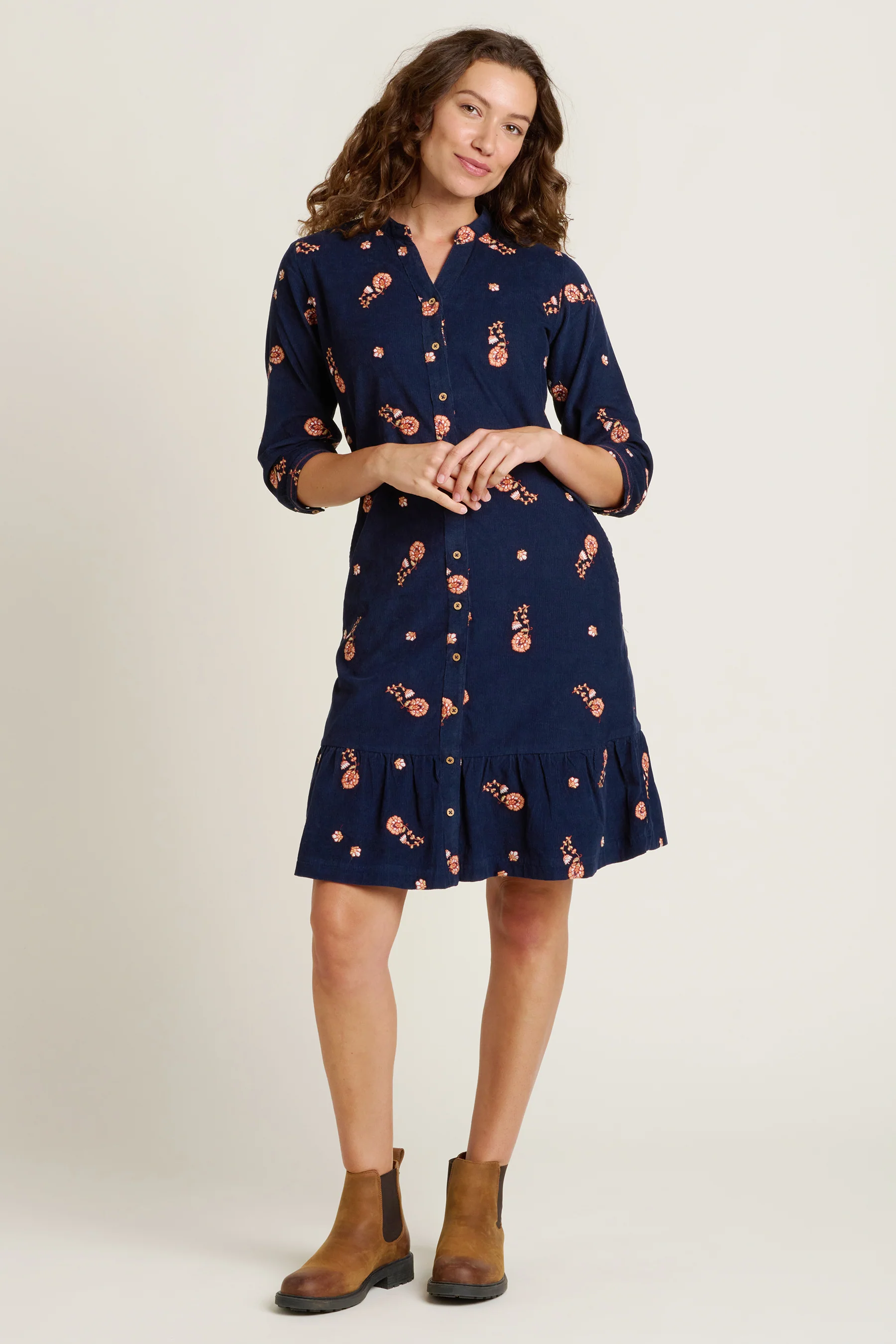 Maeve Knee Length Shirt Dress - Image 4