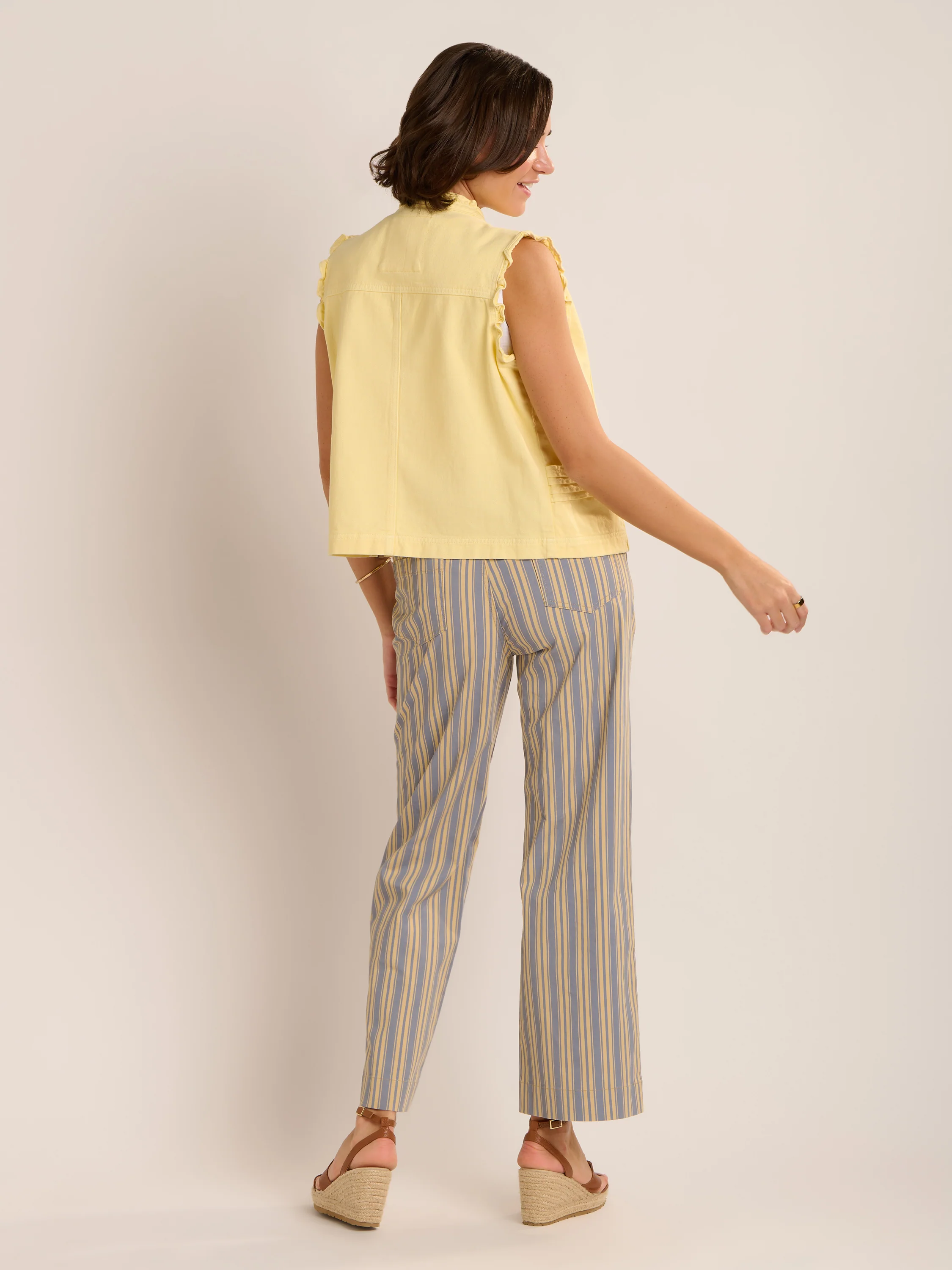 Mariposa Denim Waistcoat - Image 3