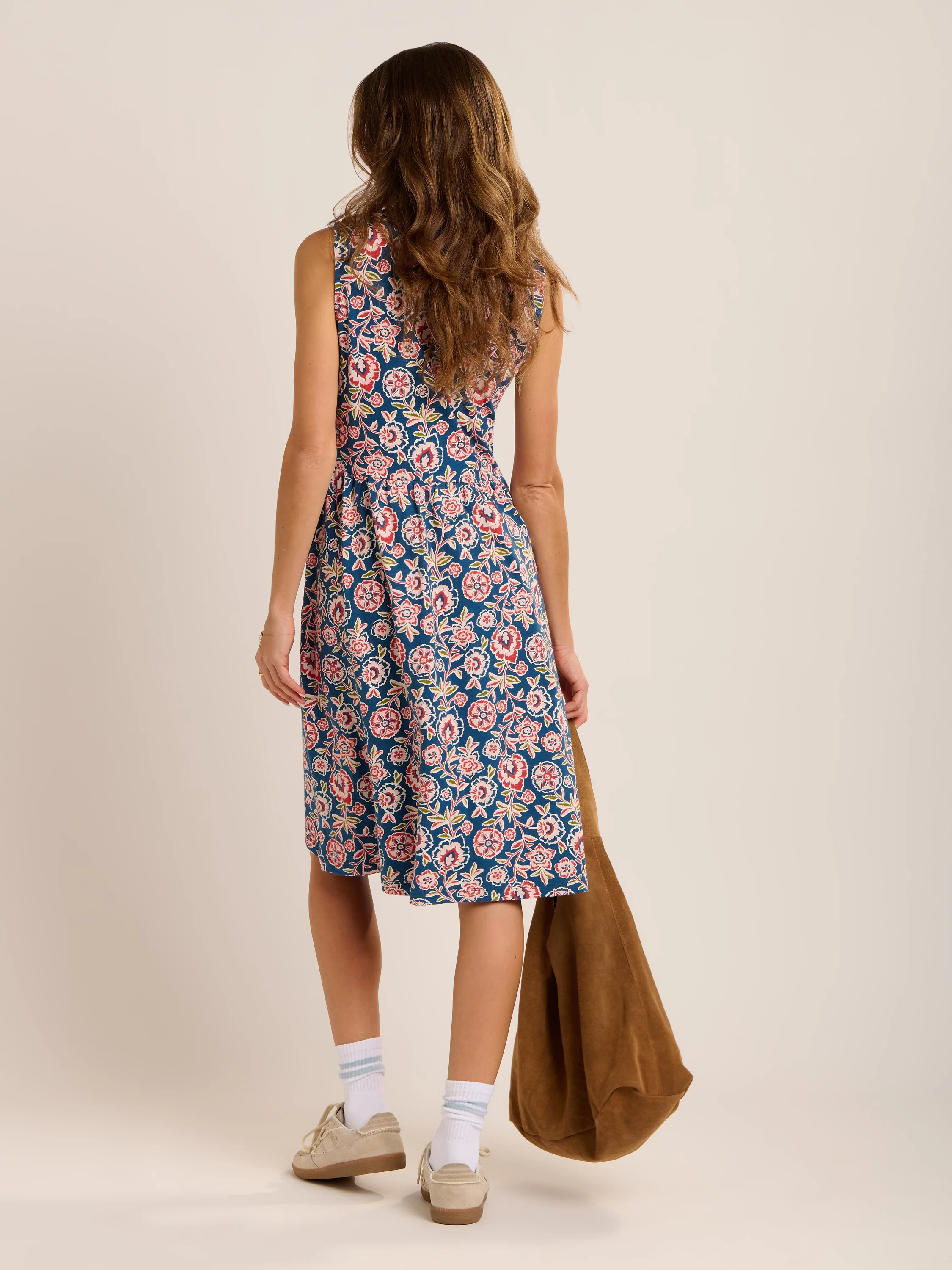 Mary Jersey Knee Length Dress - Image 2
