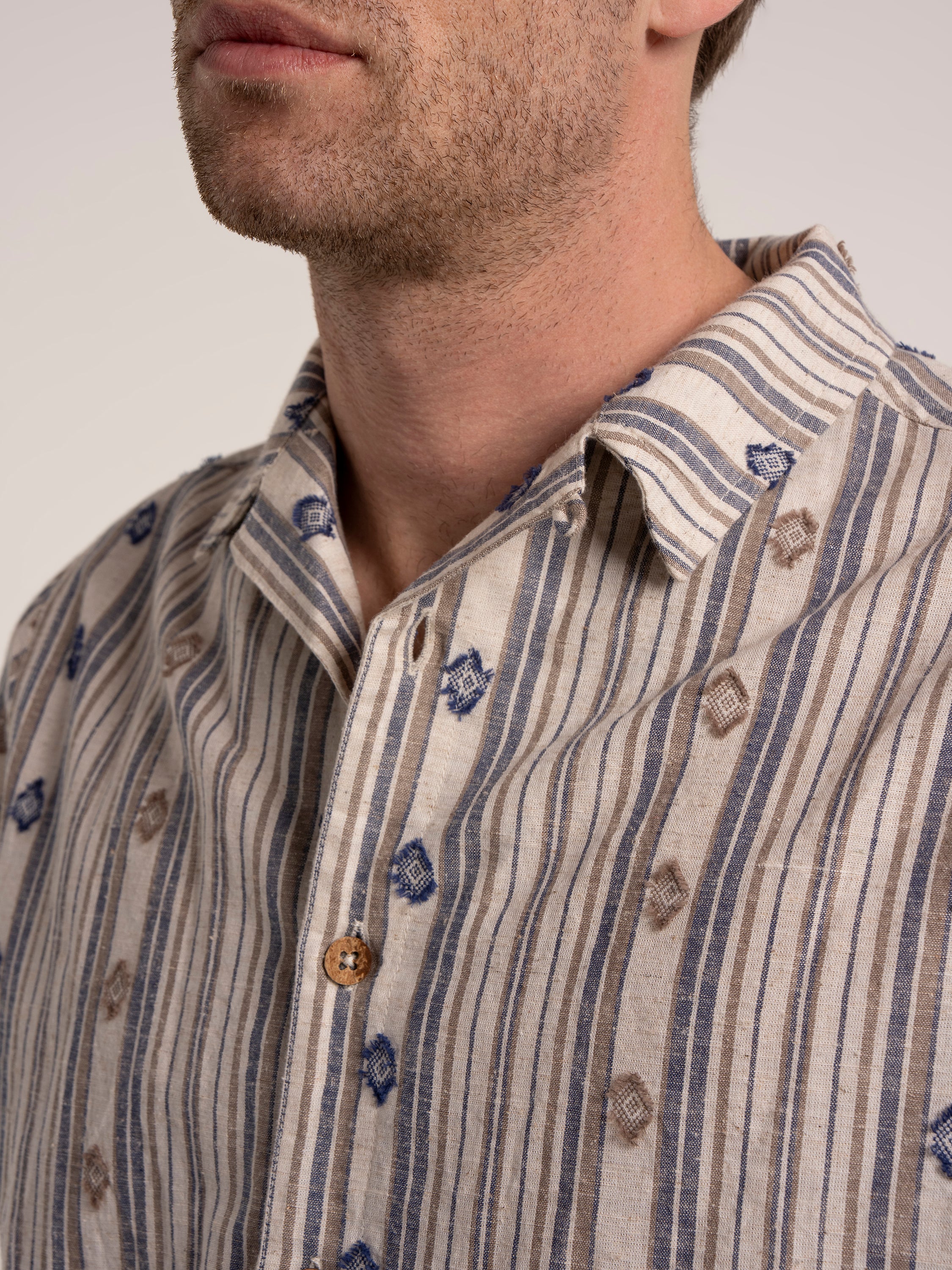 Mayland Linen Blend Resort Shirt - Image 3