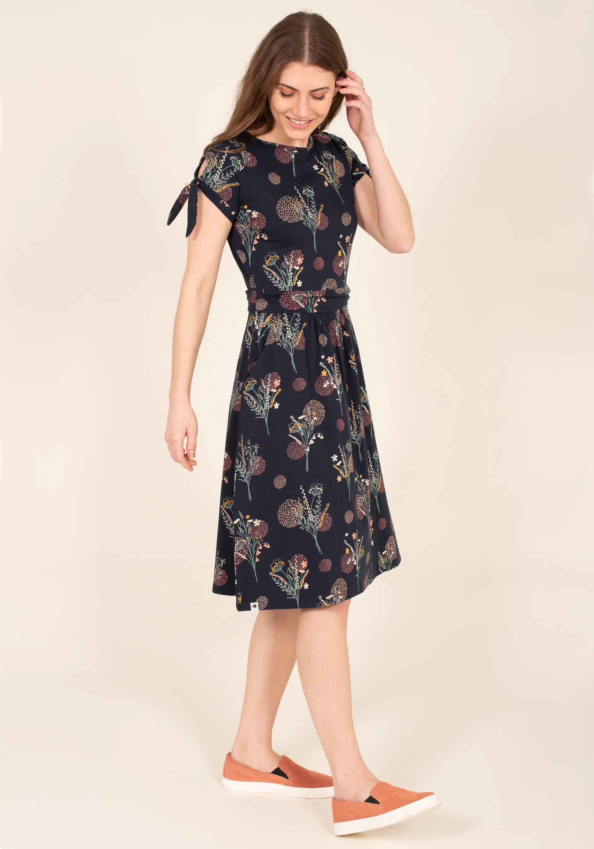 Organic Cotton Meadow Flower Dress - Image 4