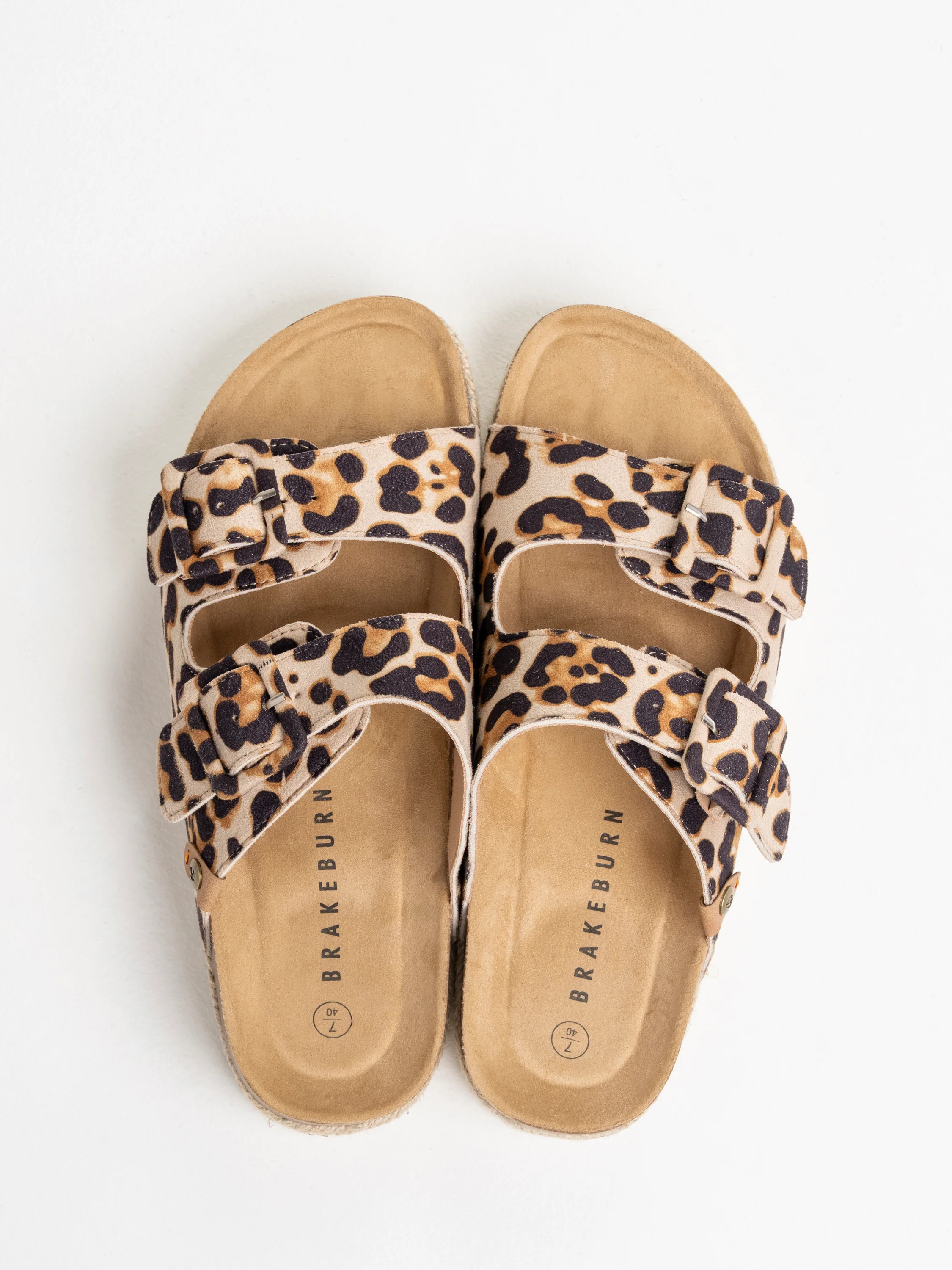 Melbury Leopard Platform Sandals - Image 3