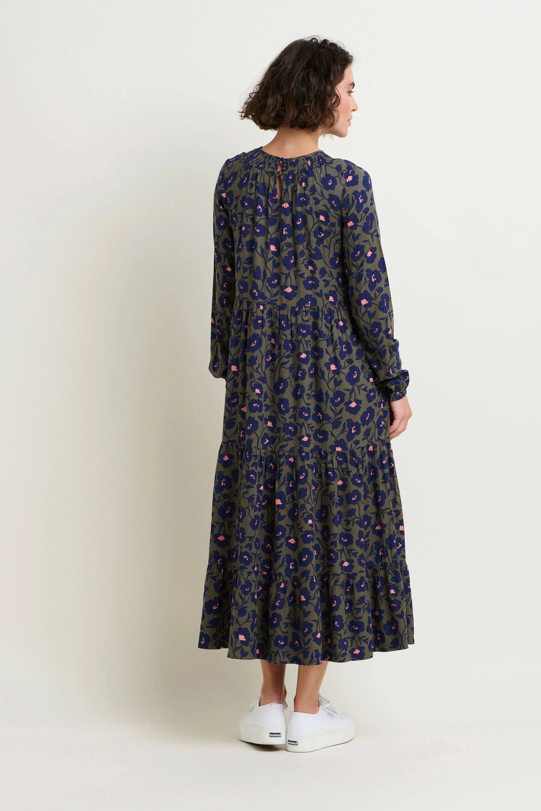 Midnight Bloom Maxi Dress - Image 3