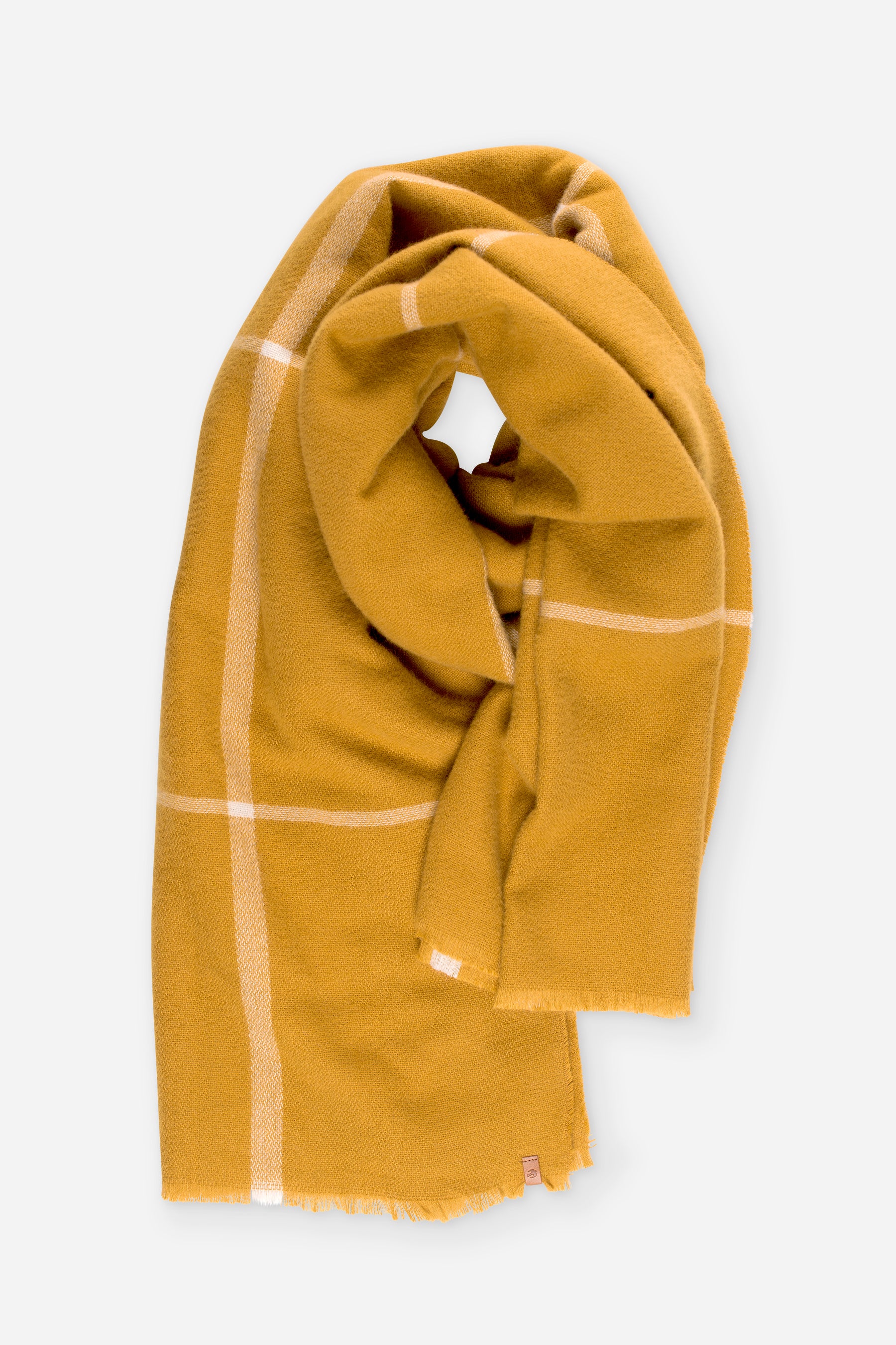 Mustard Blanket Scarf - Image 2