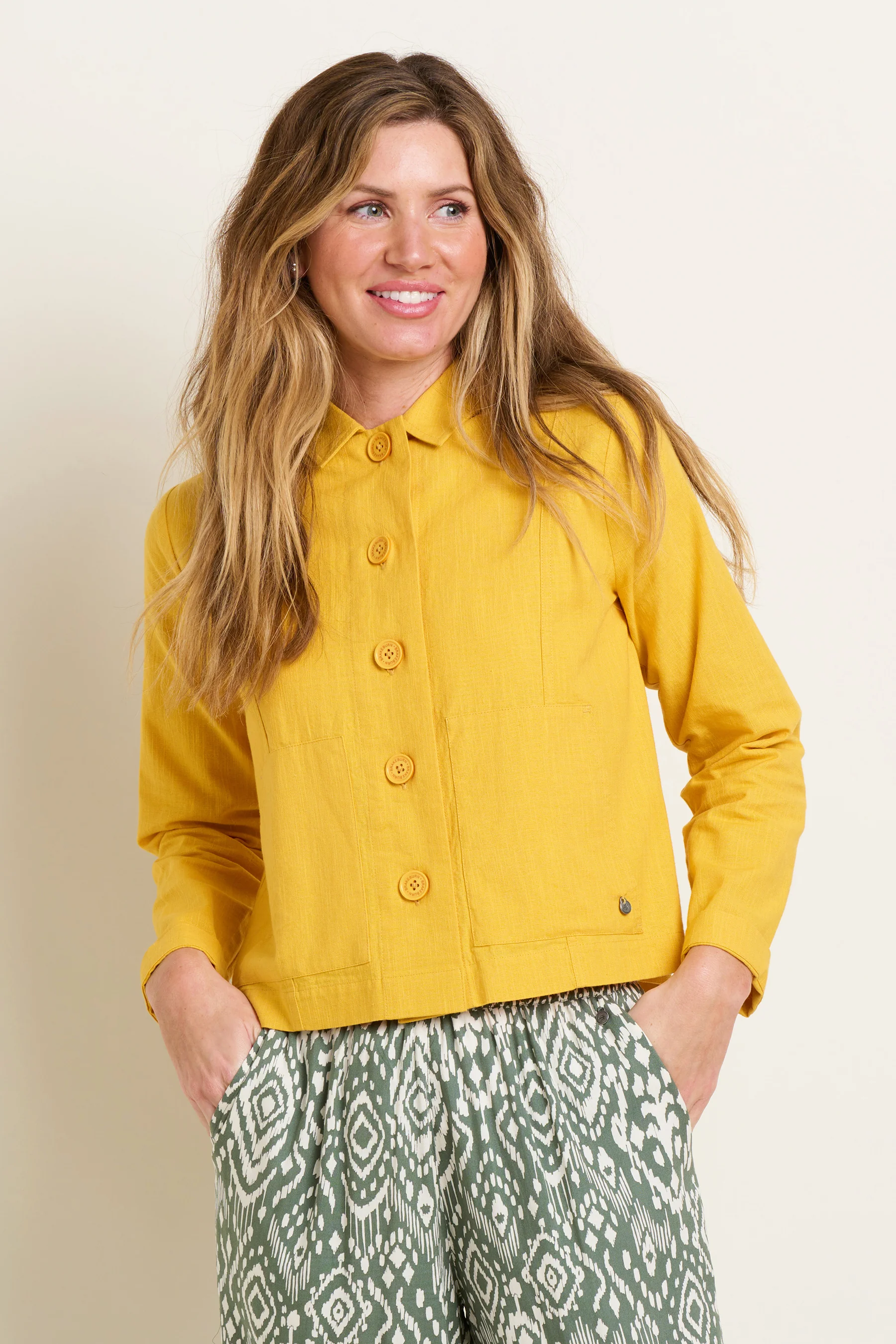Mustard Casual Jacket - Image 2
